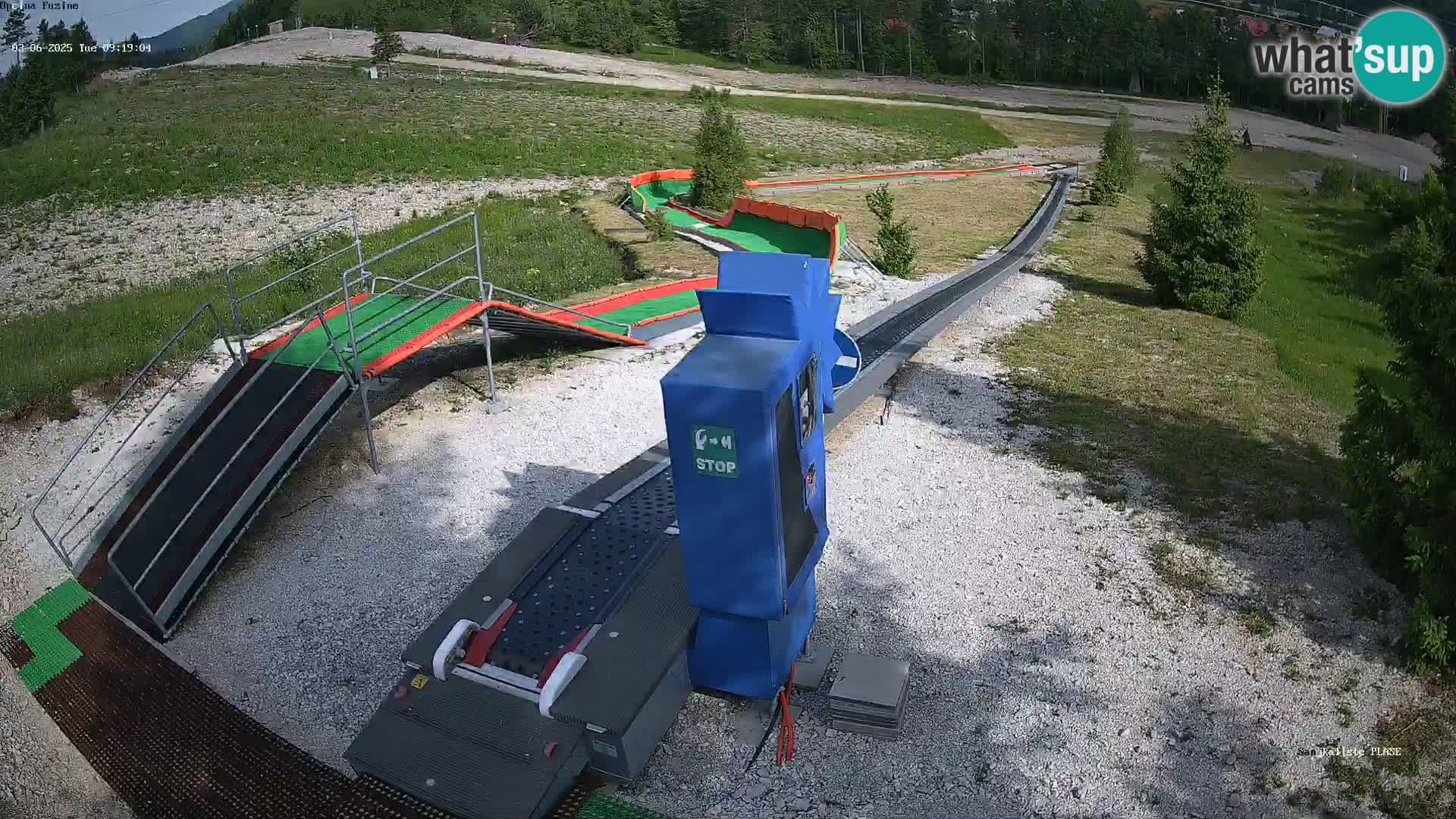 Live Webcam Rodelbahn Fužine – Kroatien