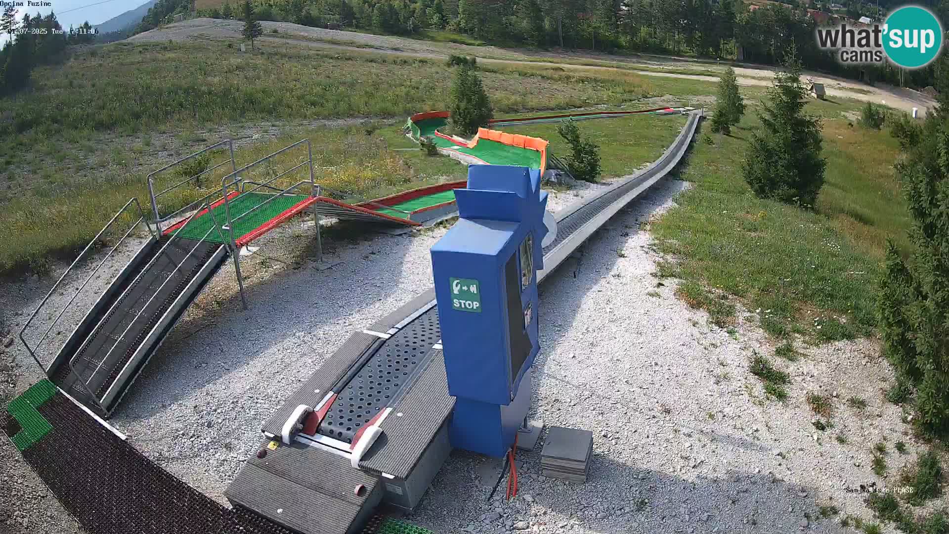 Live Webcam Rodelbahn Fužine – Kroatien