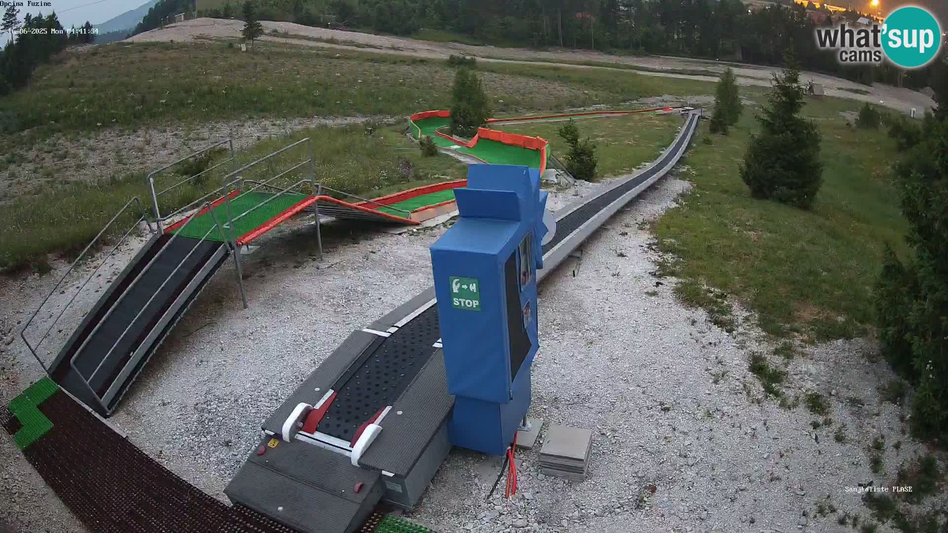 Live Webcam Rodelbahn Fužine – Kroatien