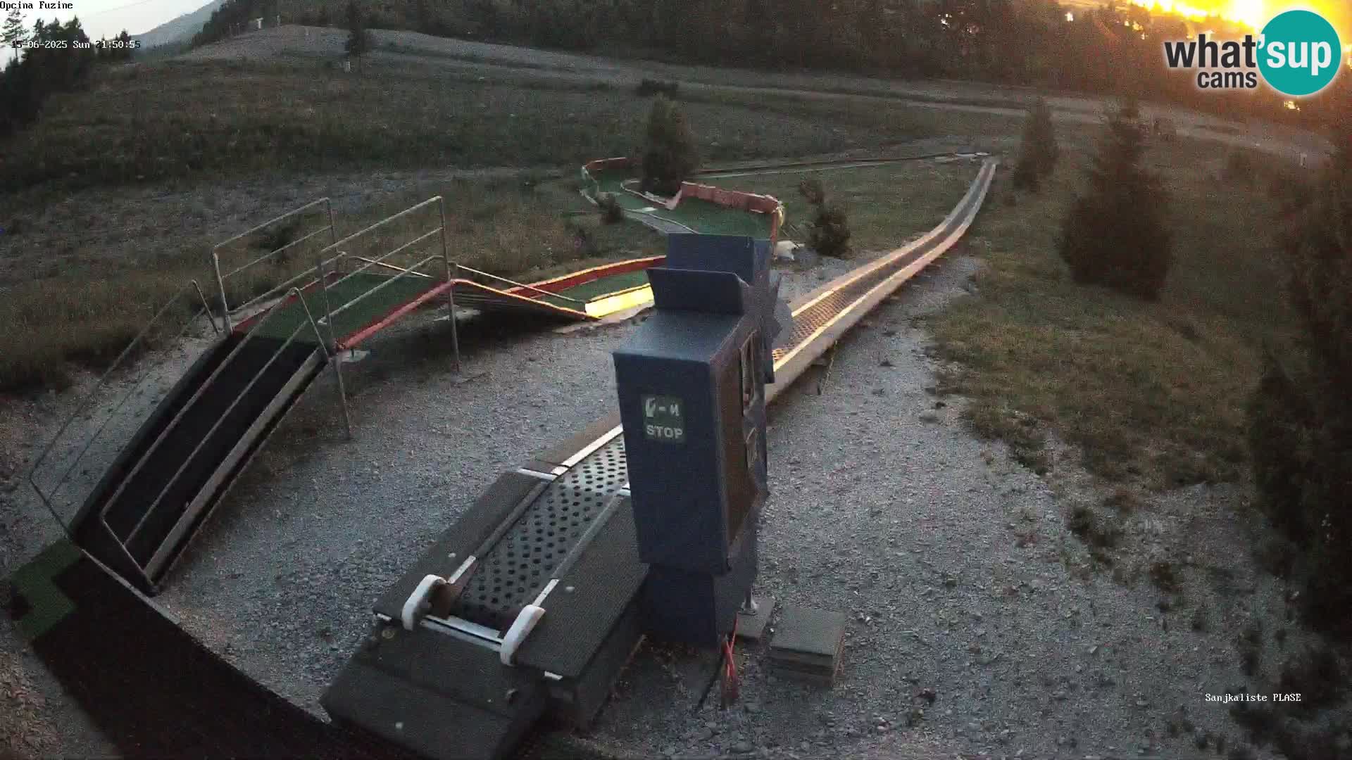 Live Webcam Rodelbahn Fužine – Kroatien