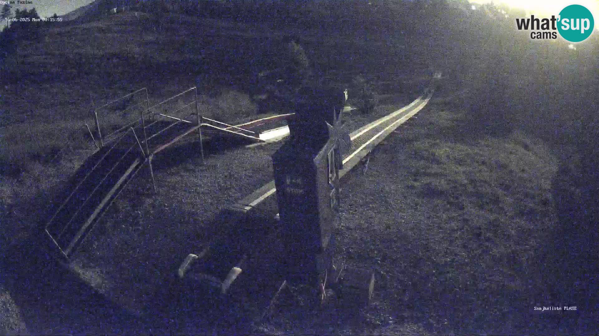 Live webcam Fužine toboggan run – Croatia