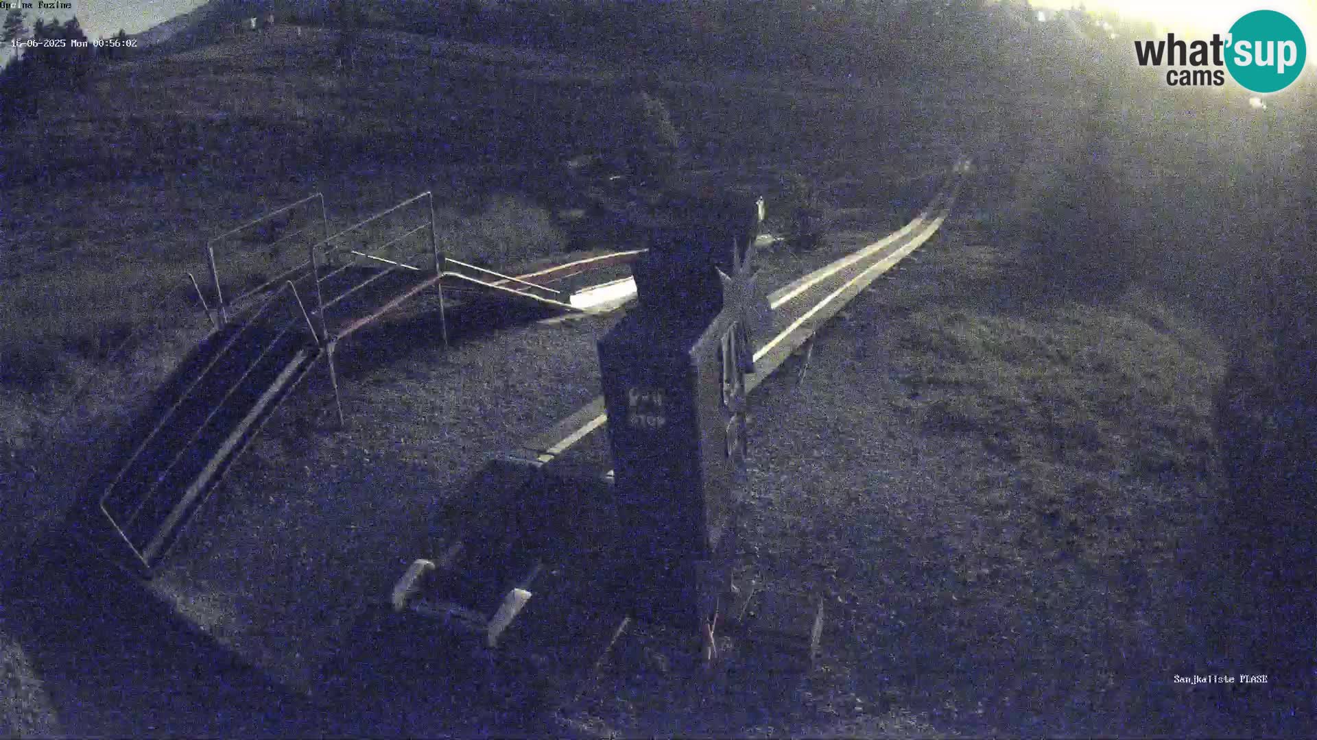 Webcam en direct Piste de luge de Fužine – Croatie
