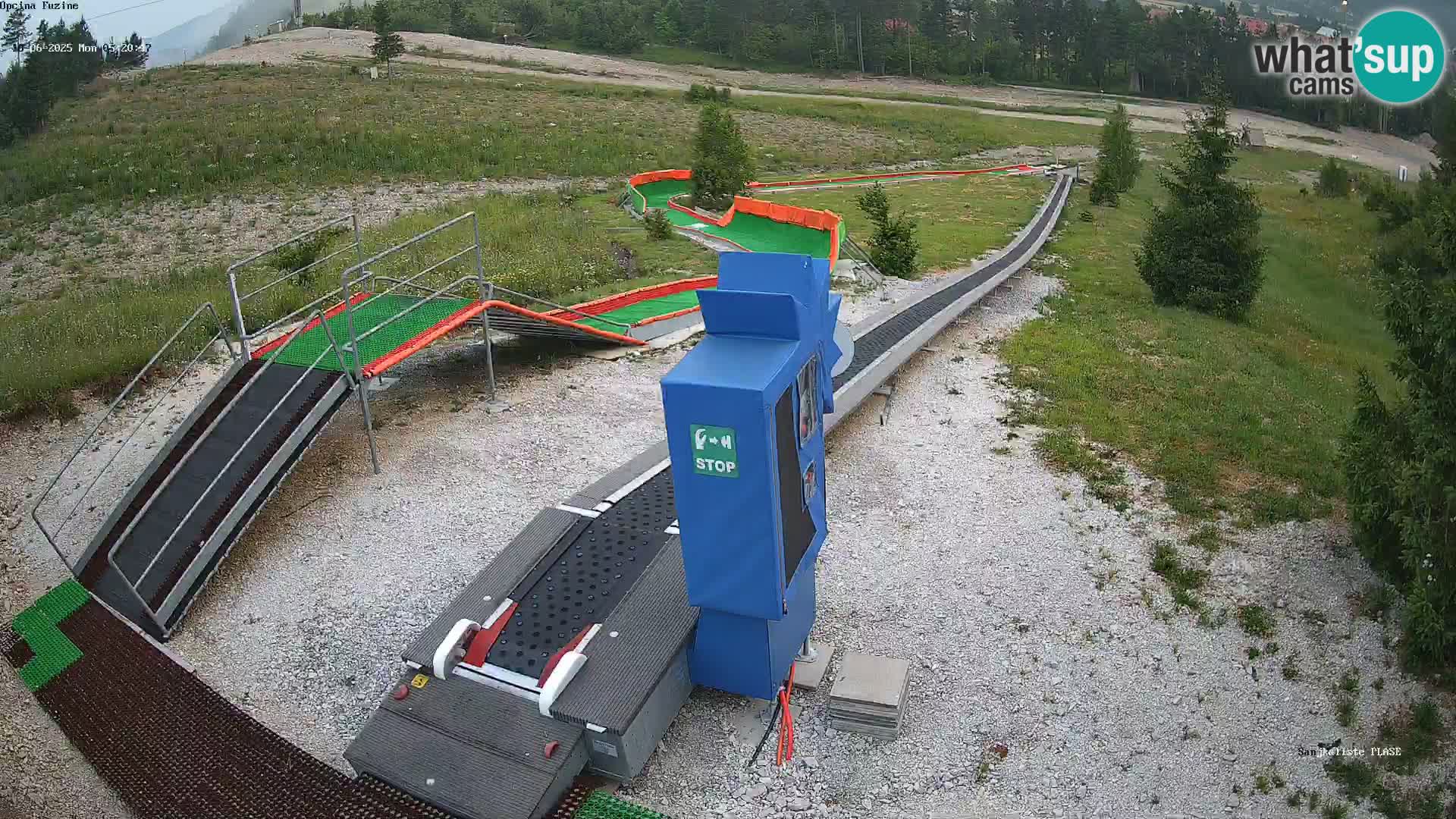 Live Webcam Rodelbahn Fužine – Kroatien