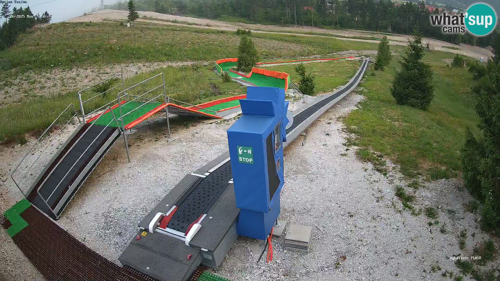 Live Webcam Rodelbahn Fužine – Kroatien