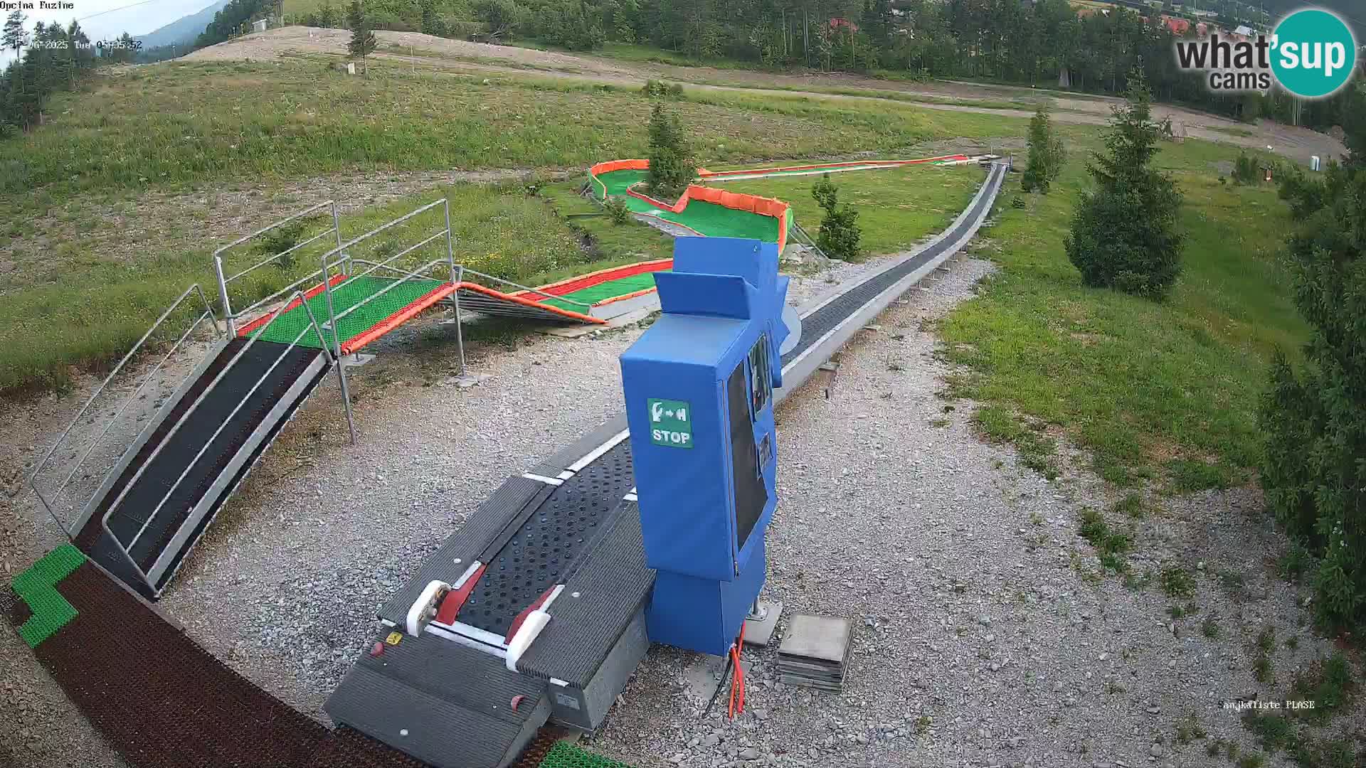 Live Webcam Rodelbahn Fužine – Kroatien