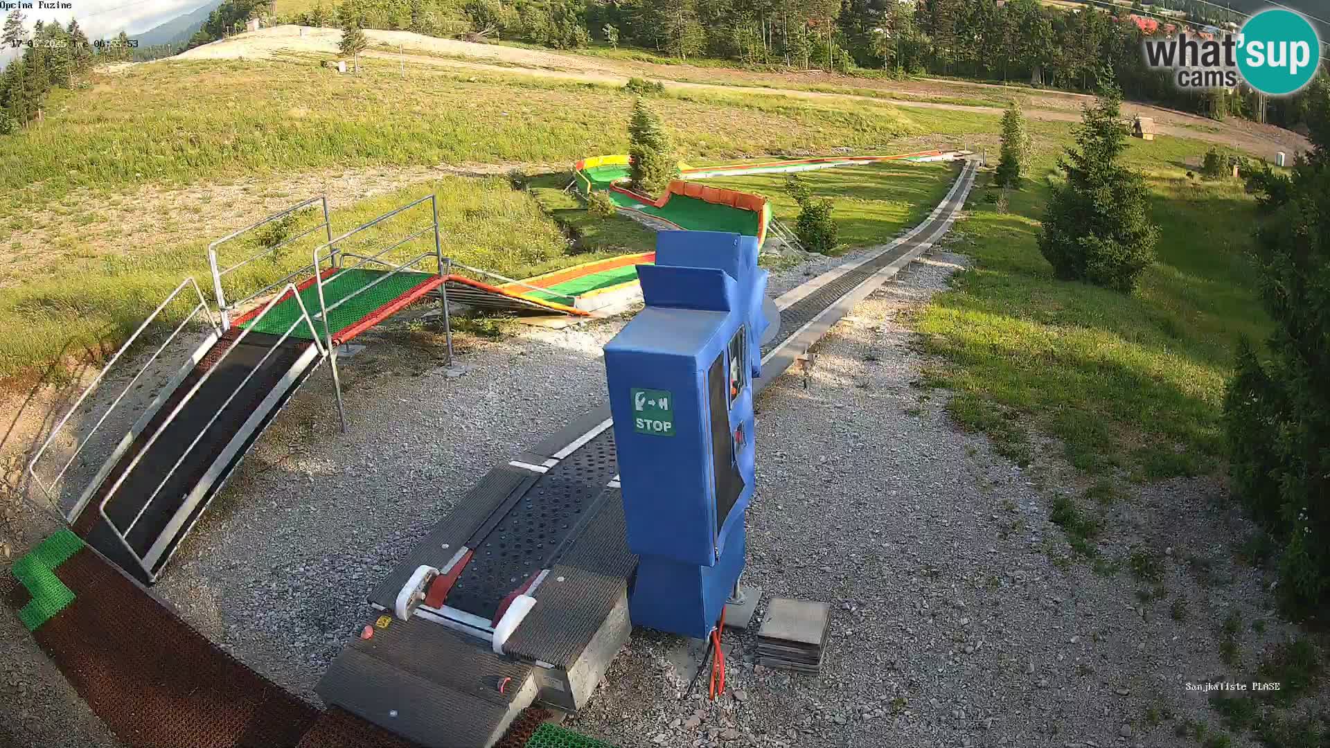 Live Webcam Rodelbahn Fužine – Kroatien