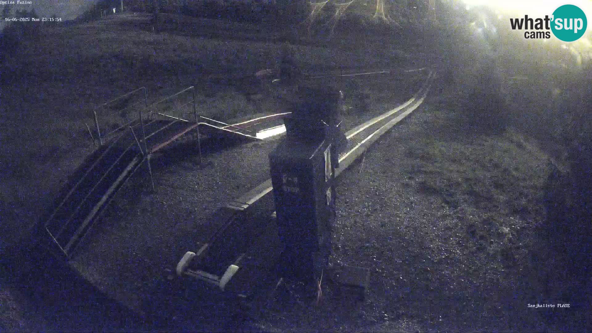 Webcam en direct Piste de luge de Fužine – Croatie