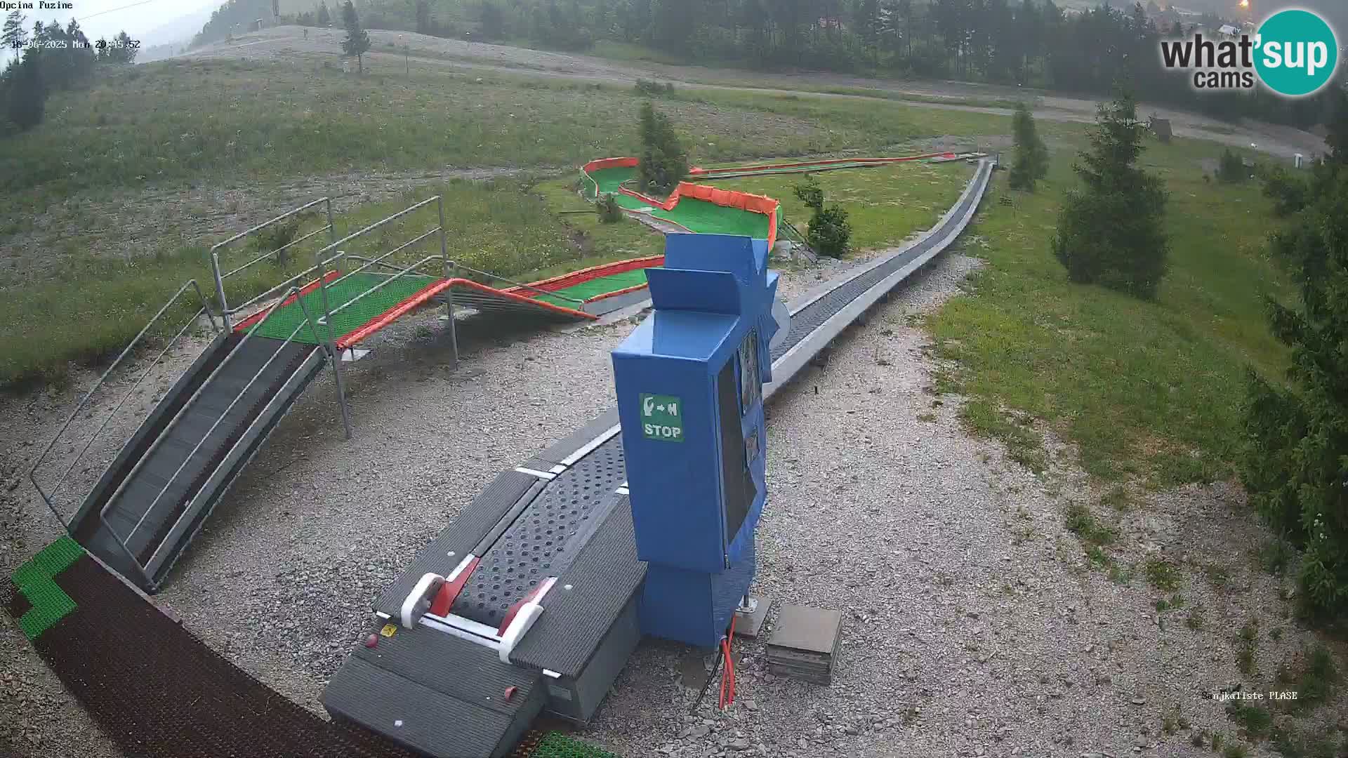 Live Webcam Rodelbahn Fužine – Kroatien