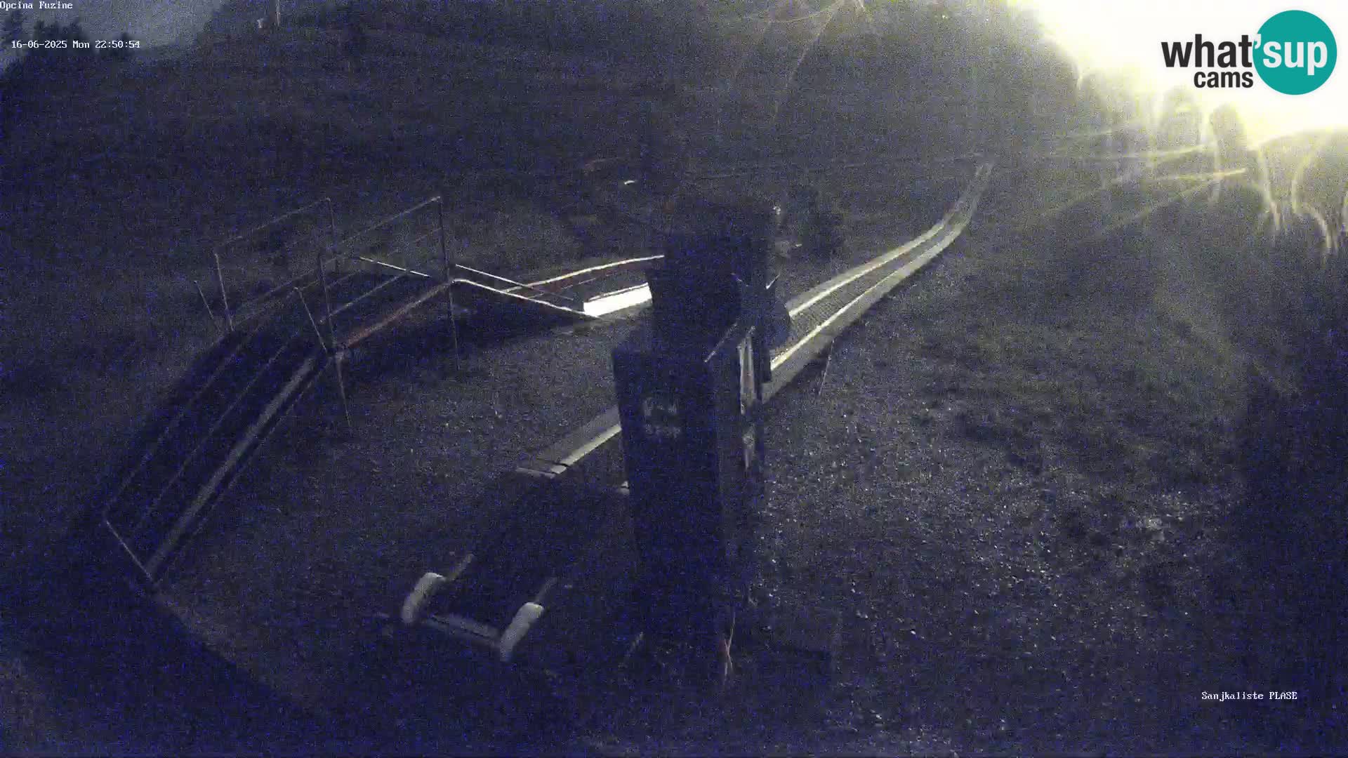 Webcam en vivo Pista de trineo Fužine – Croacia
