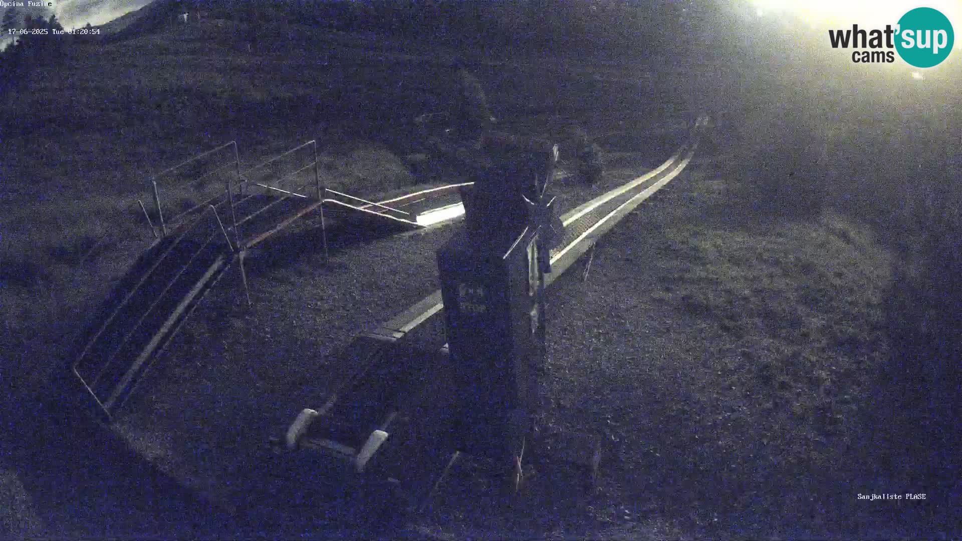 Webcam en vivo Pista de trineo Fužine – Croacia