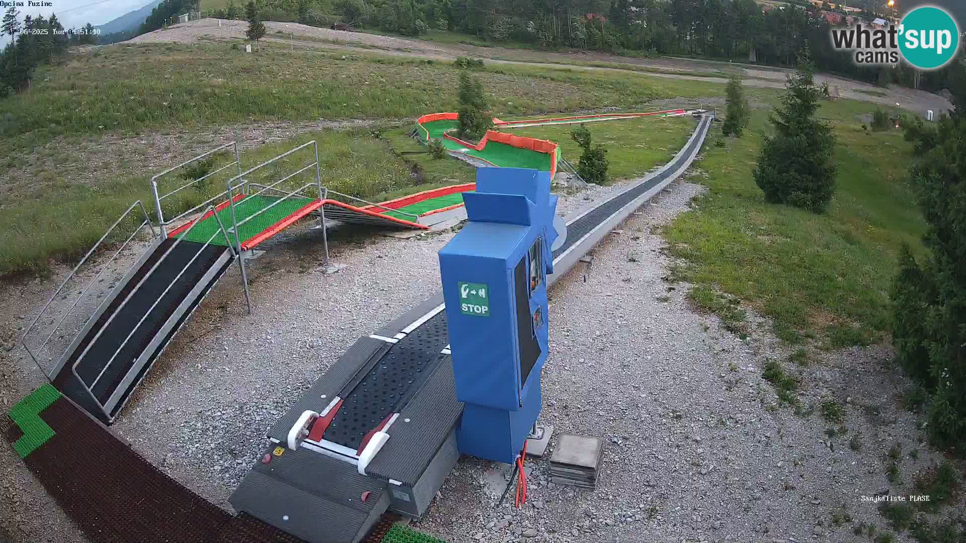 Live Webcam Rodelbahn Fužine – Kroatien