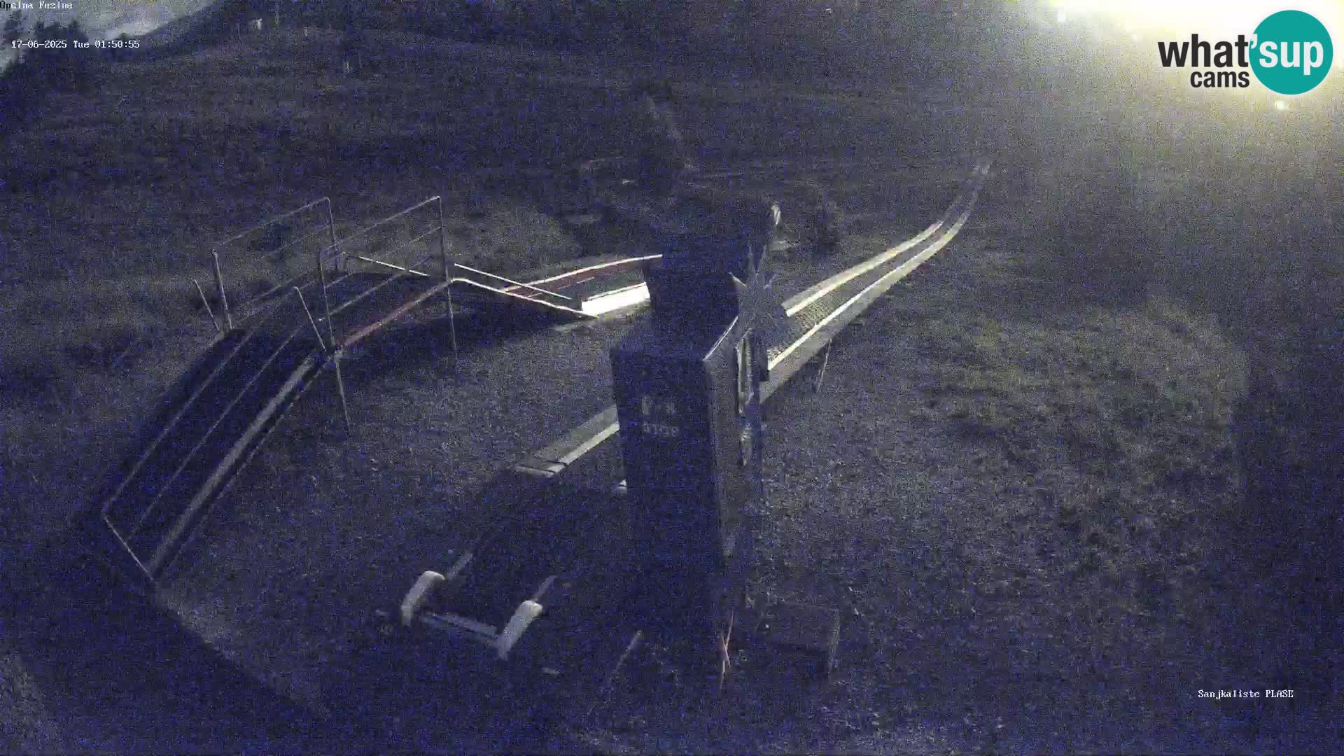 Webcam en direct Piste de luge de Fužine – Croatie