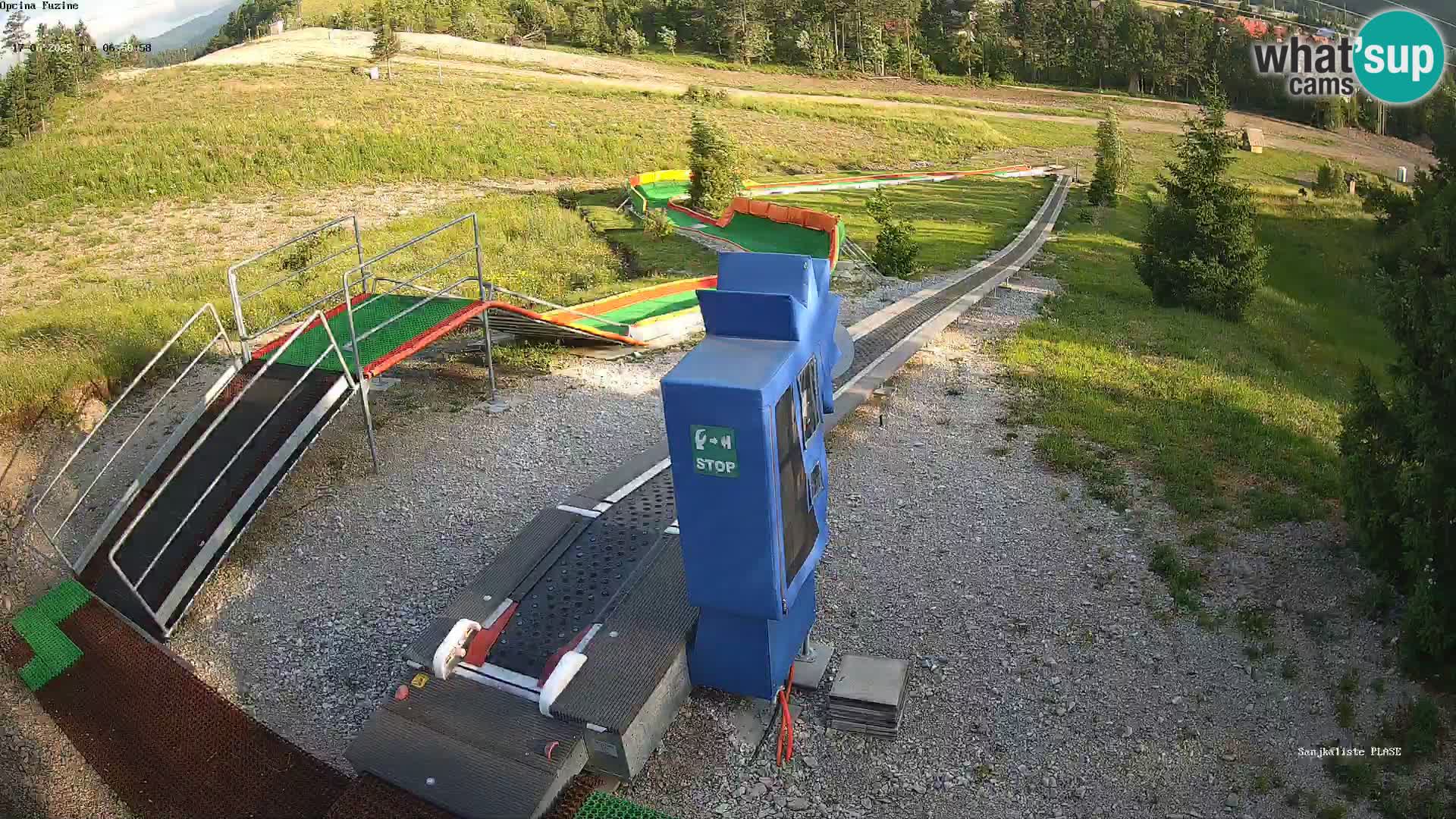 Live Webcam Rodelbahn Fužine – Kroatien