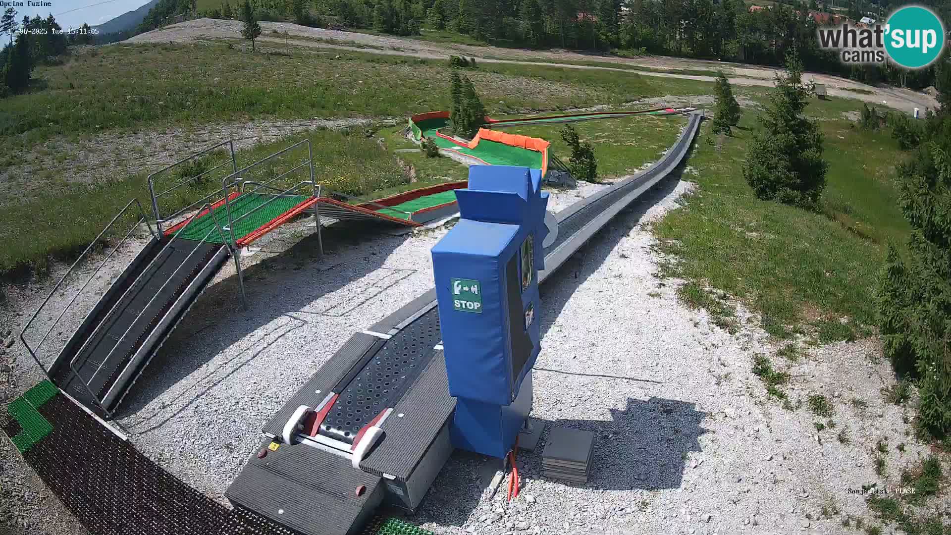Live Webcam Rodelbahn Fužine – Kroatien
