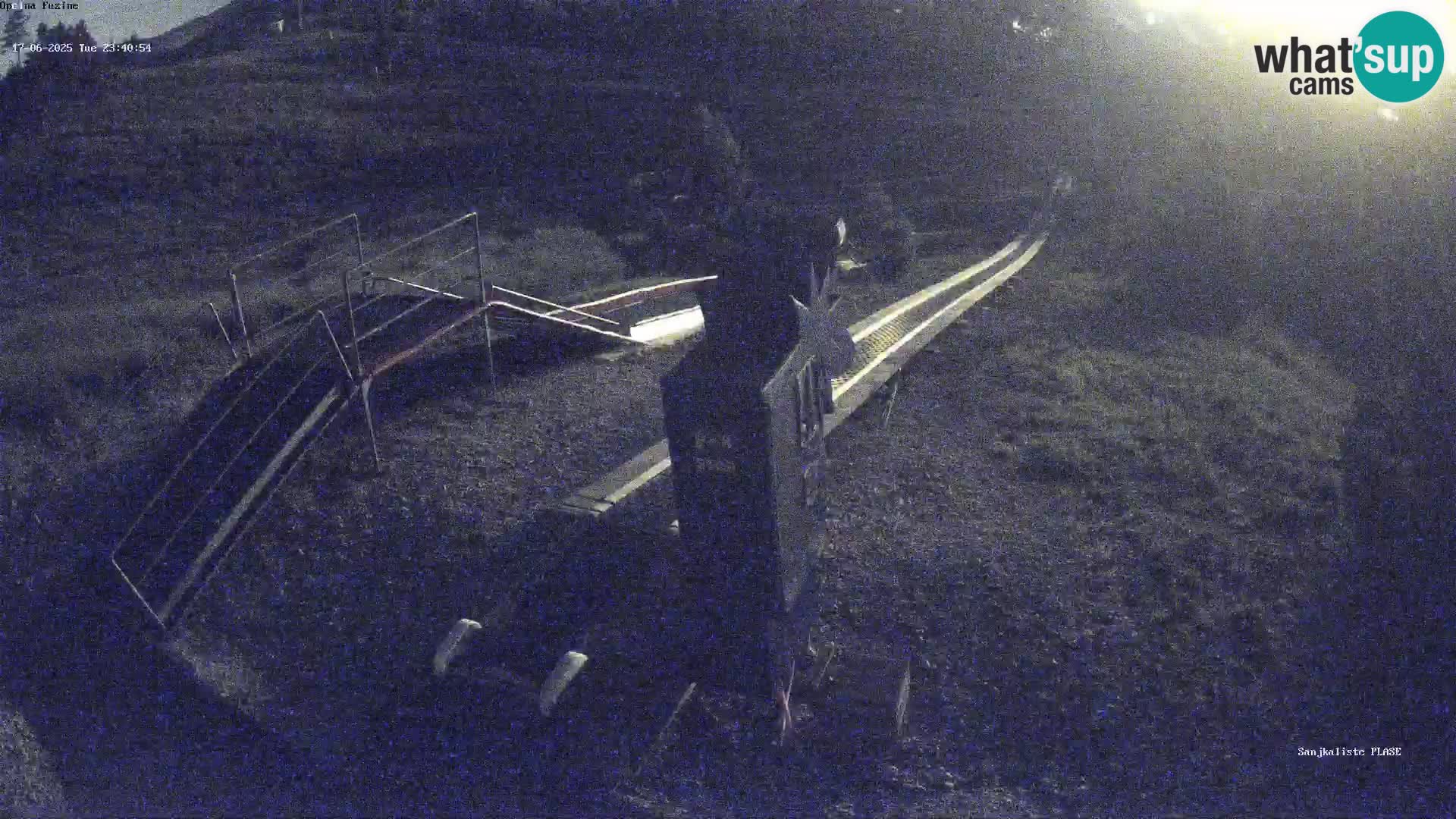 Live webcam Fužine toboggan run – Croatia