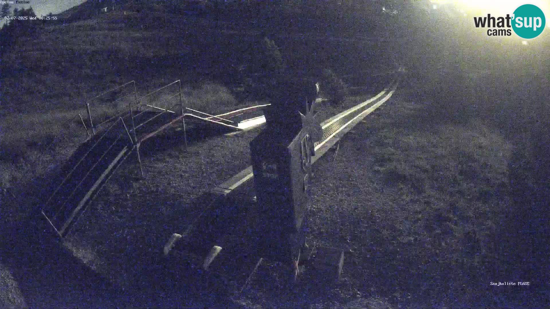 Webcam en vivo Pista de trineo Fužine – Croacia