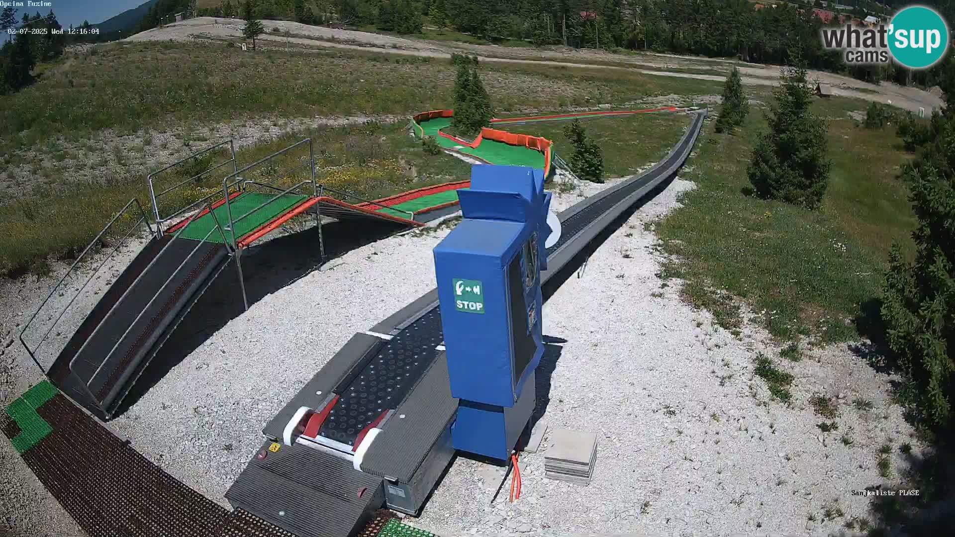 Live Webcam Rodelbahn Fužine – Kroatien