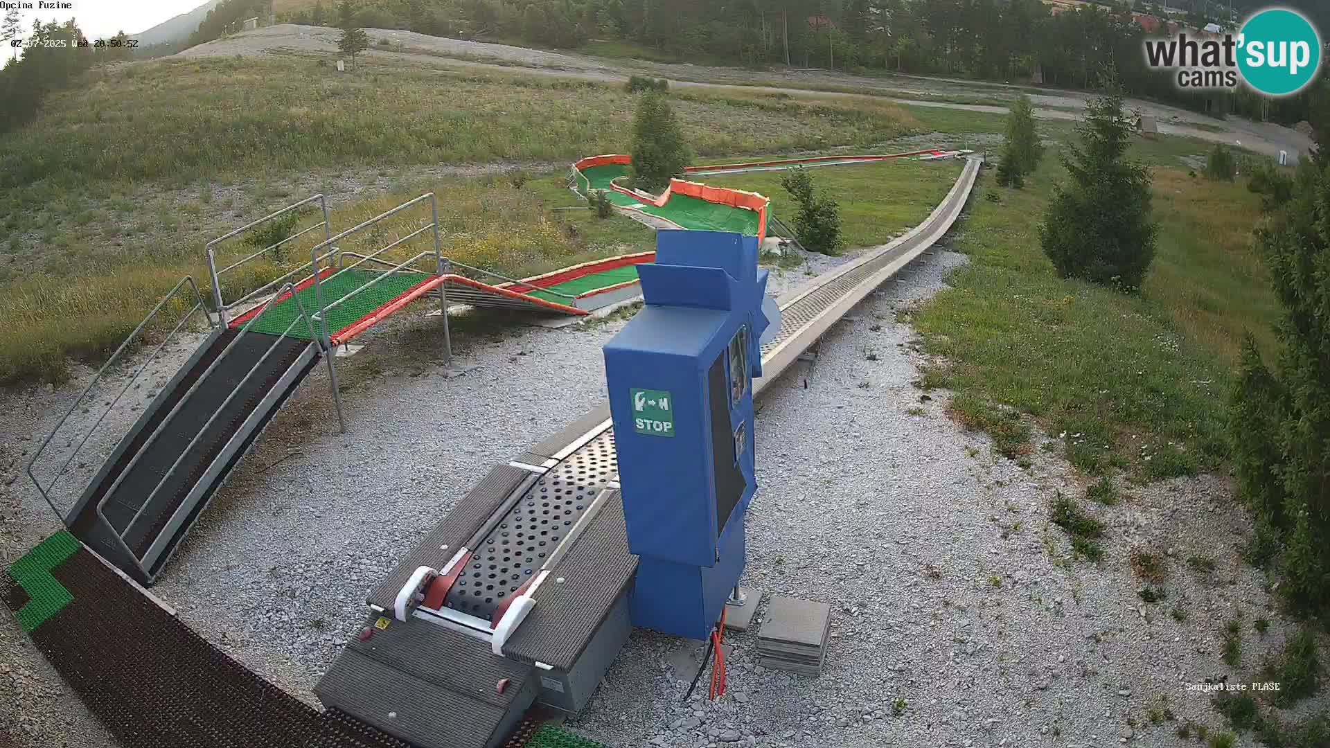 Live Webcam Rodelbahn Fužine – Kroatien