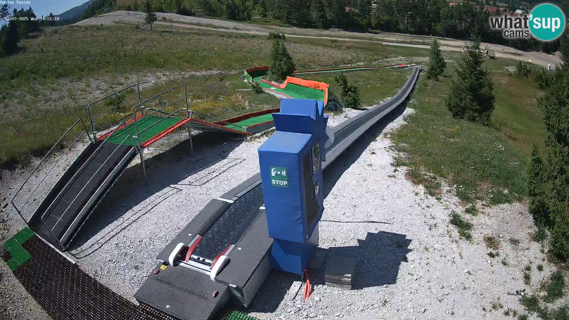 Live Webcam Rodelbahn Fužine – Kroatien