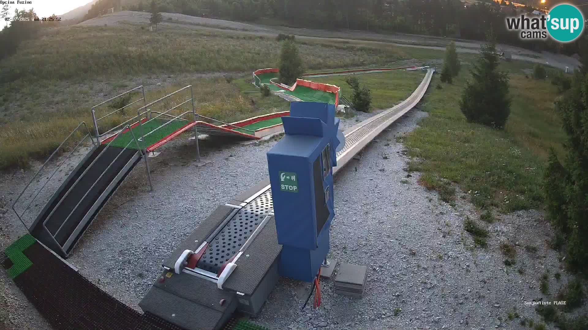 Live Webcam Rodelbahn Fužine – Kroatien