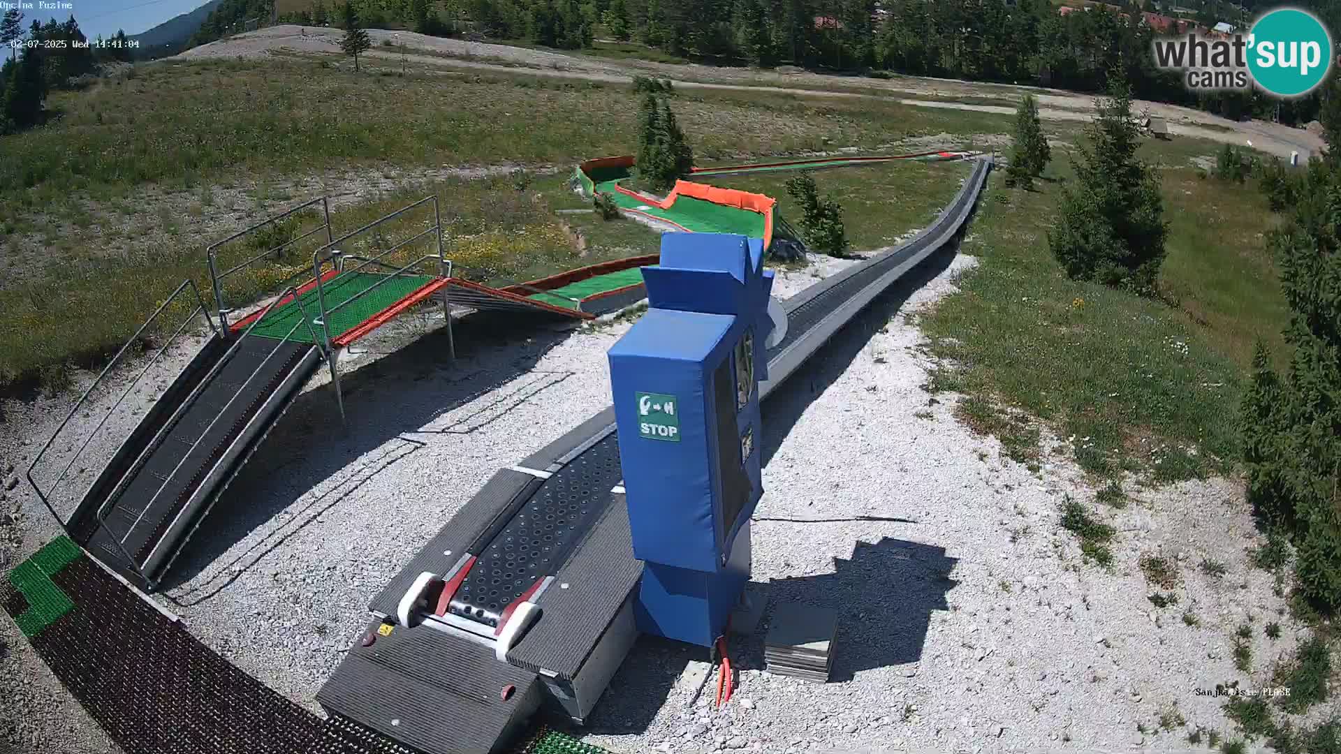 Live Webcam Rodelbahn Fužine – Kroatien