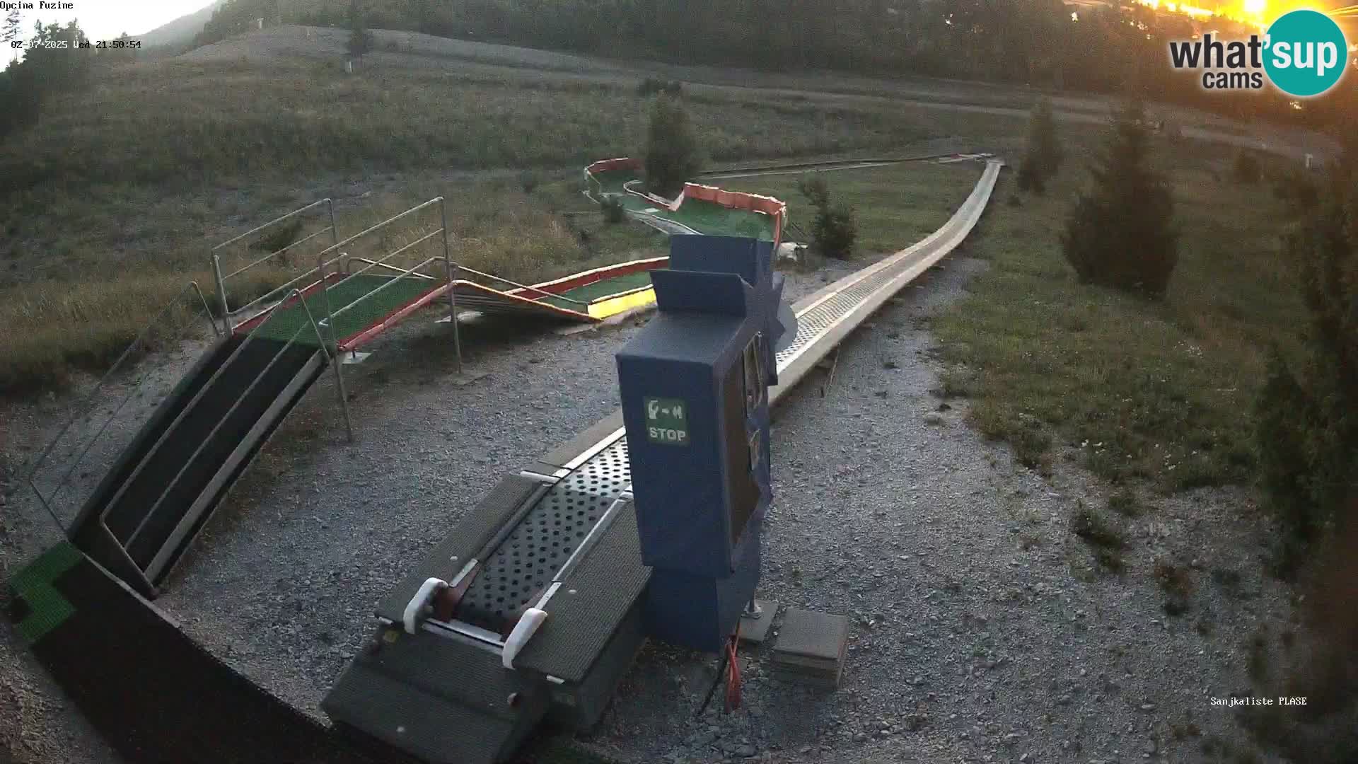 Live Webcam Rodelbahn Fužine – Kroatien
