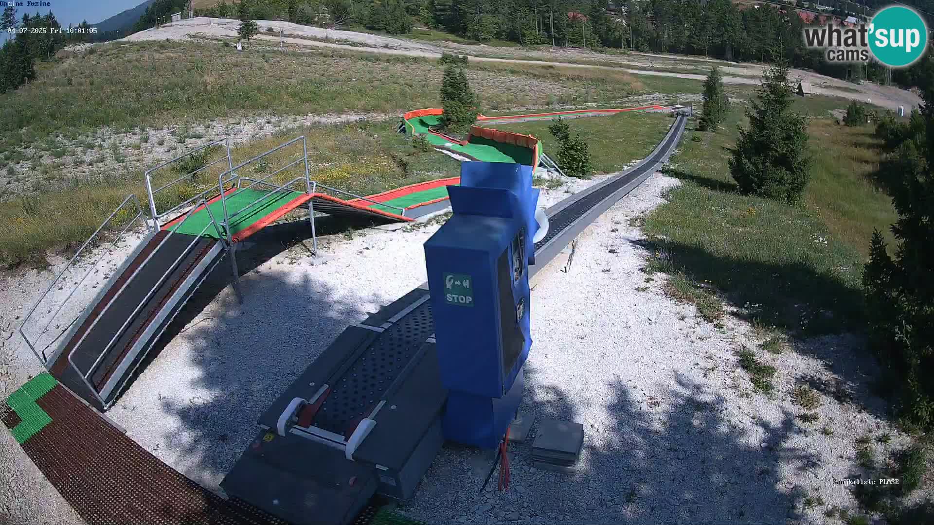Webcam en vivo Pista de trineo Fužine – Croacia