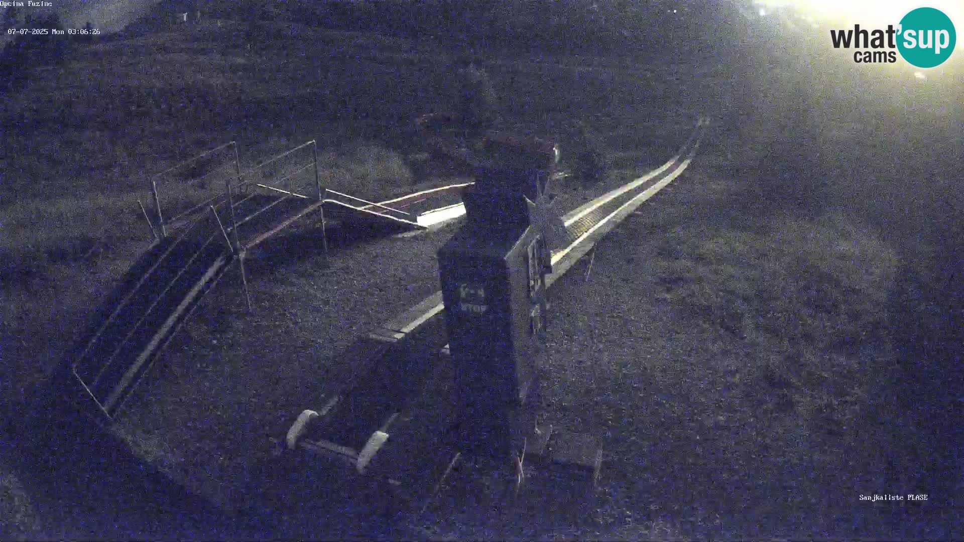 Live webcam Fužine toboggan run – Croatia