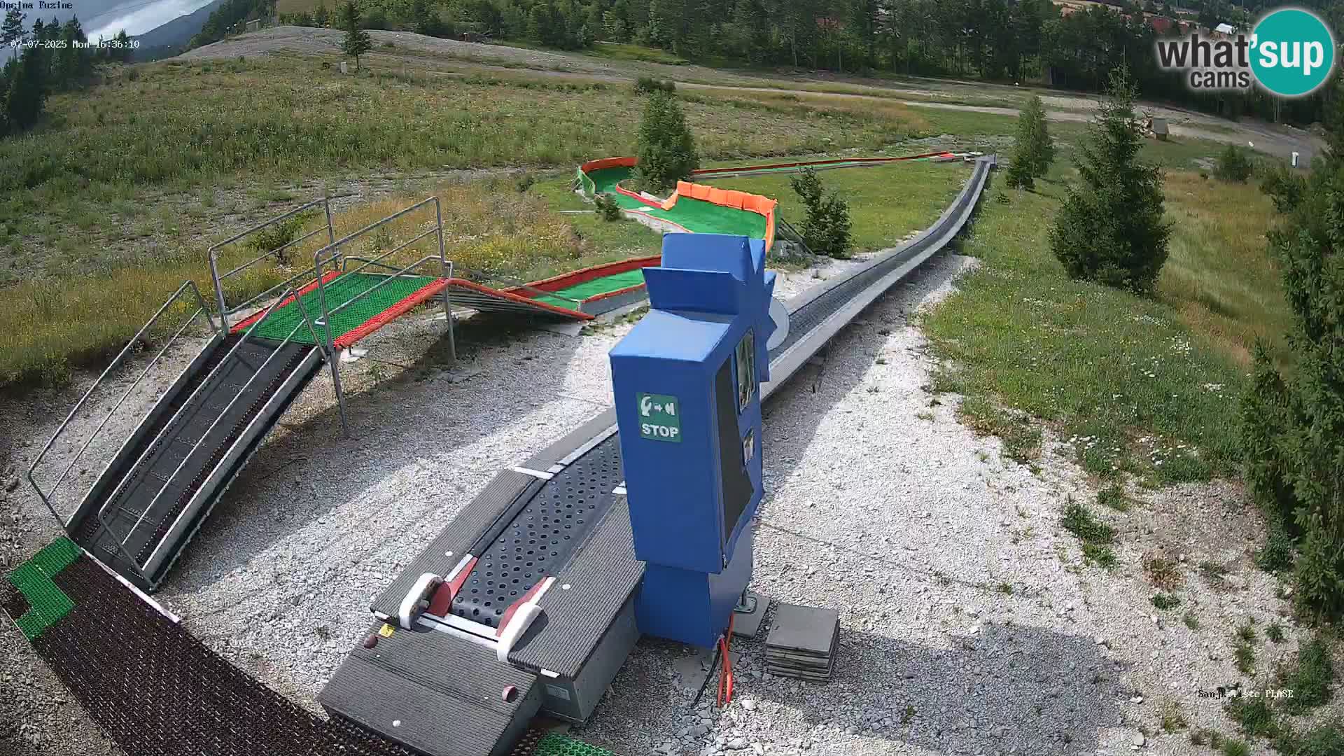 Live Webcam Rodelbahn Fužine – Kroatien