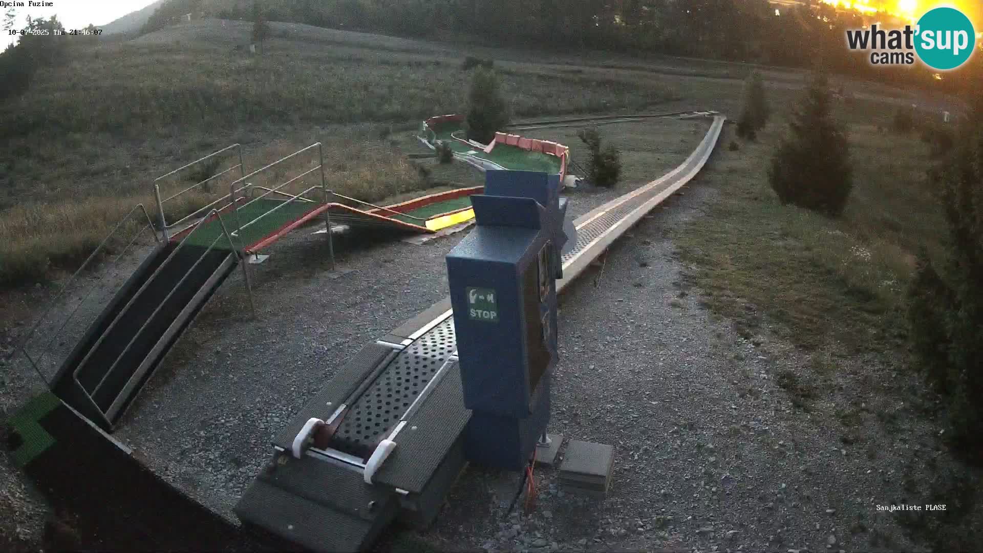 Live Webcam Rodelbahn Fužine – Kroatien
