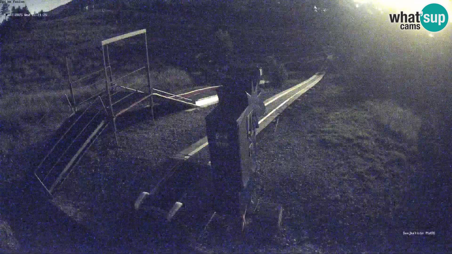 Webcam en vivo Pista de trineo Fužine – Croacia
