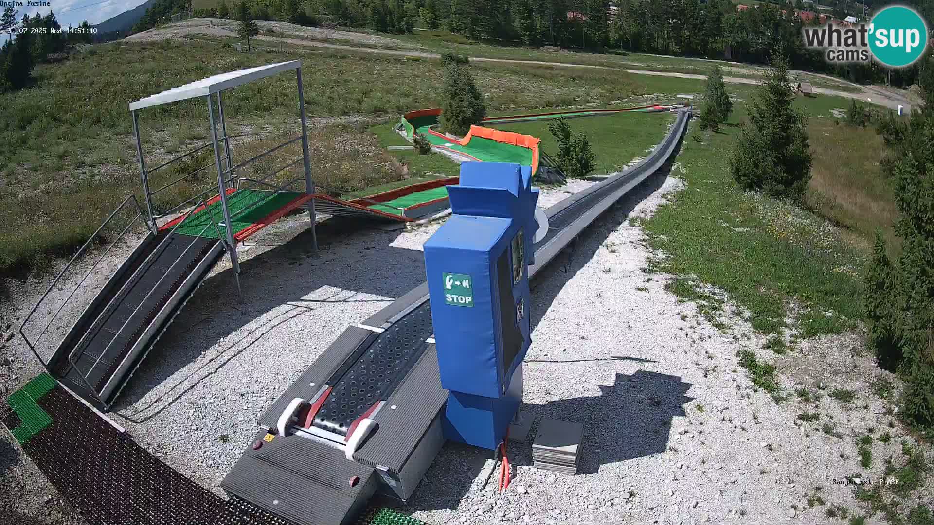 Live Webcam Rodelbahn Fužine – Kroatien