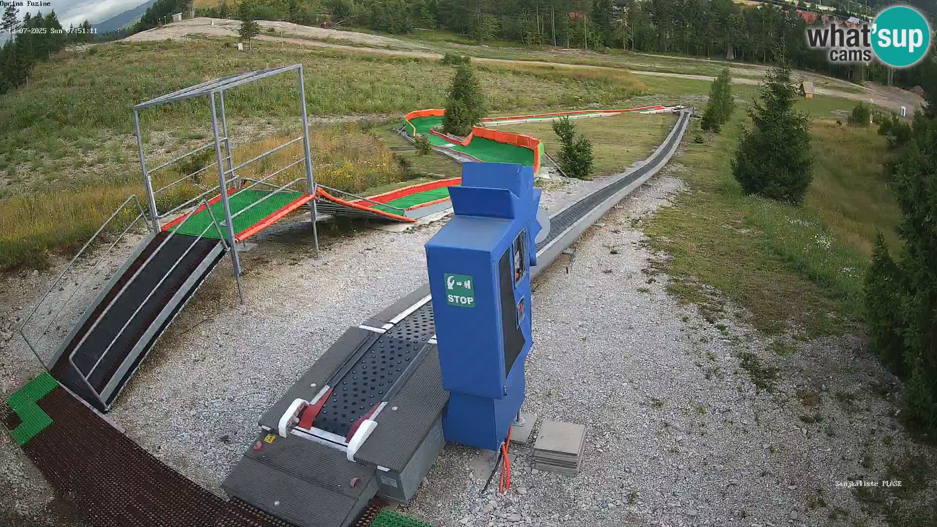 Live Webcam Rodelbahn Fužine – Kroatien