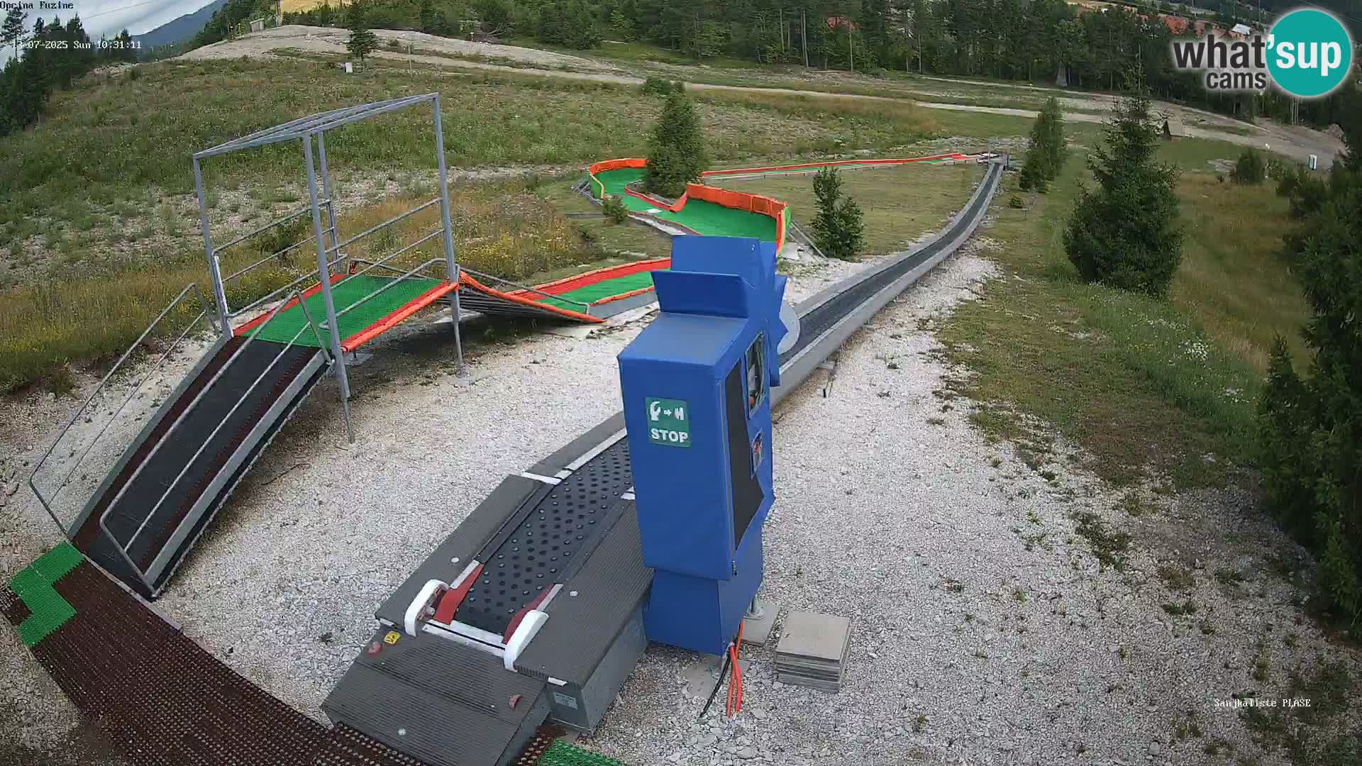 Live Webcam Rodelbahn Fužine – Kroatien