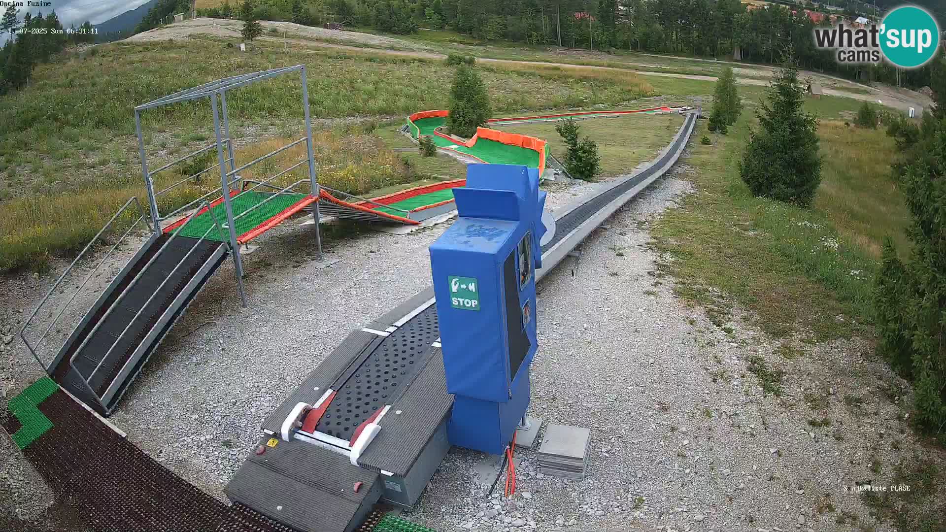Live Webcam Rodelbahn Fužine – Kroatien
