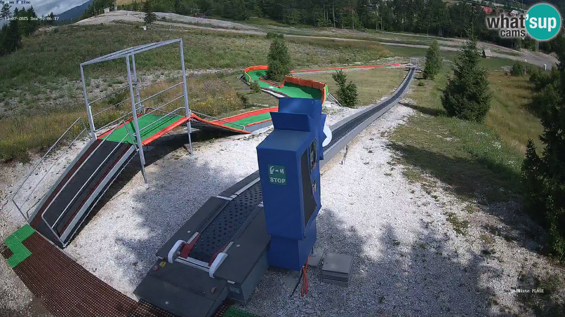Webcam en vivo Pista de trineo Fužine – Croacia