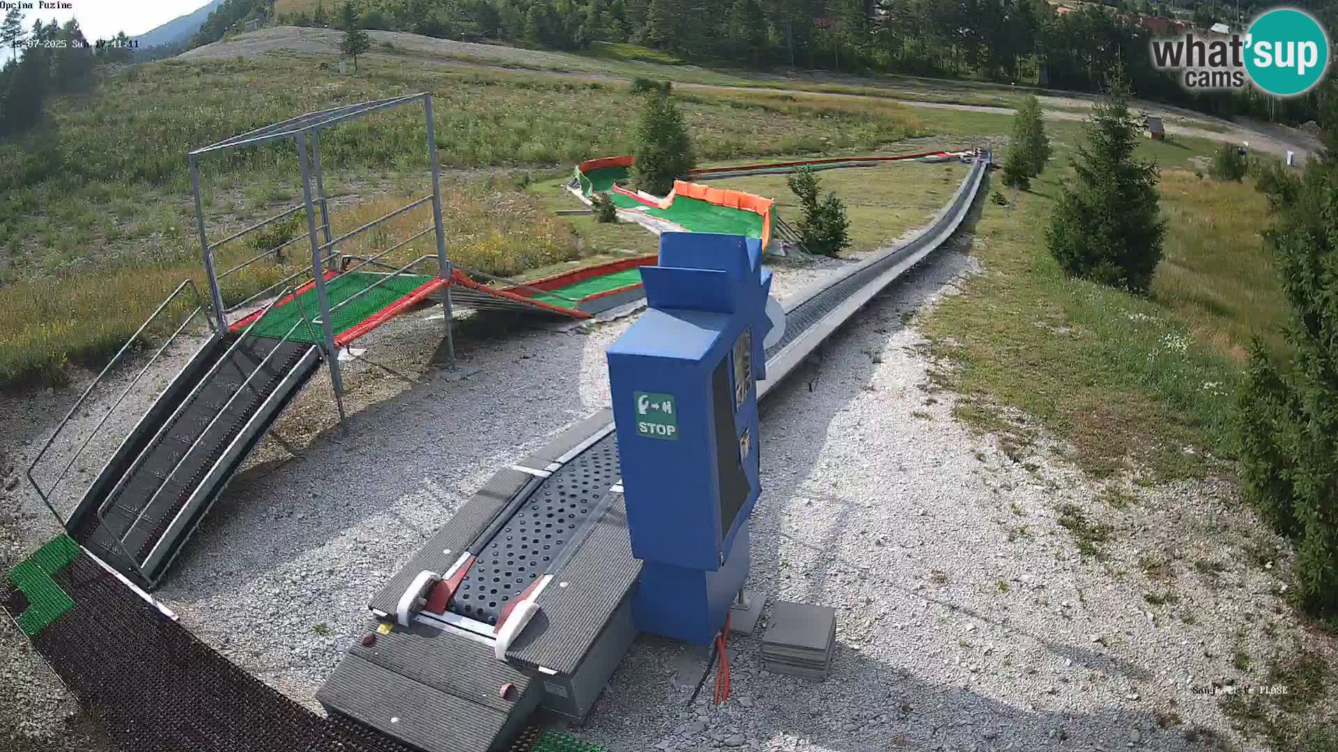 Live Webcam Rodelbahn Fužine – Kroatien