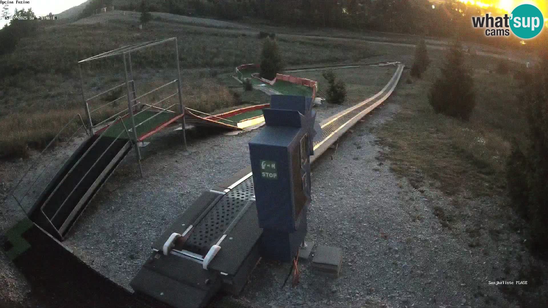 Live Webcam Rodelbahn Fužine – Kroatien