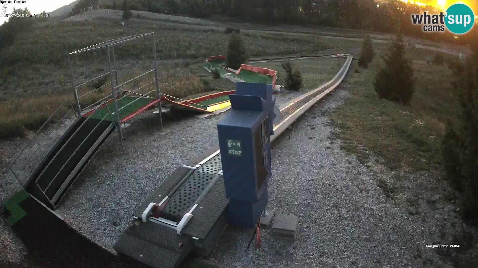Live Webcam Rodelbahn Fužine – Kroatien
