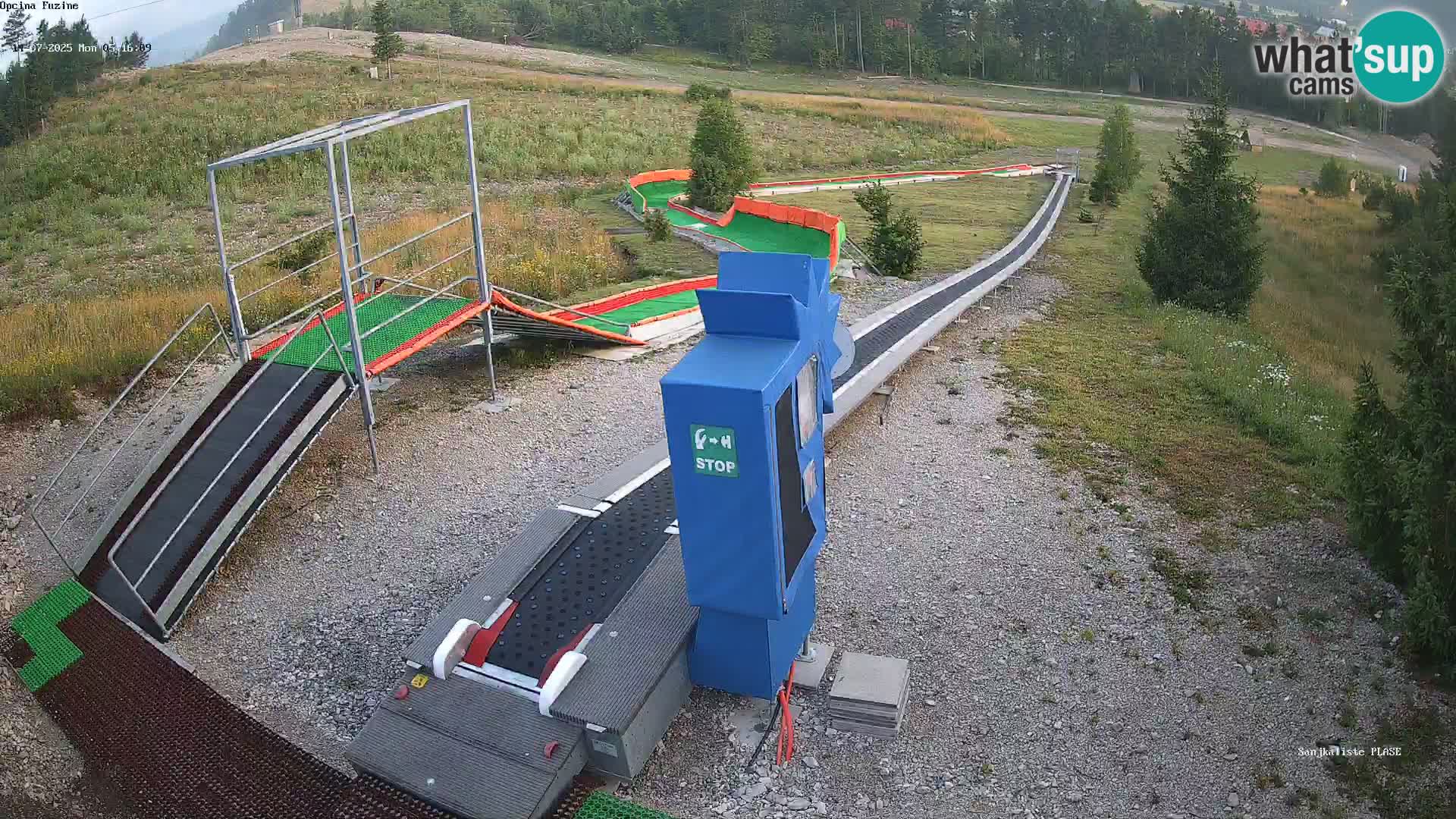 Live Webcam Rodelbahn Fužine – Kroatien