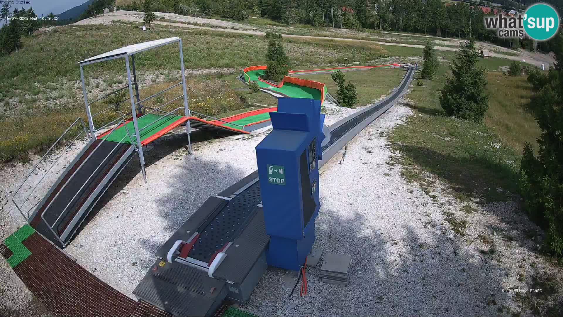 Live Webcam Rodelbahn Fužine – Kroatien