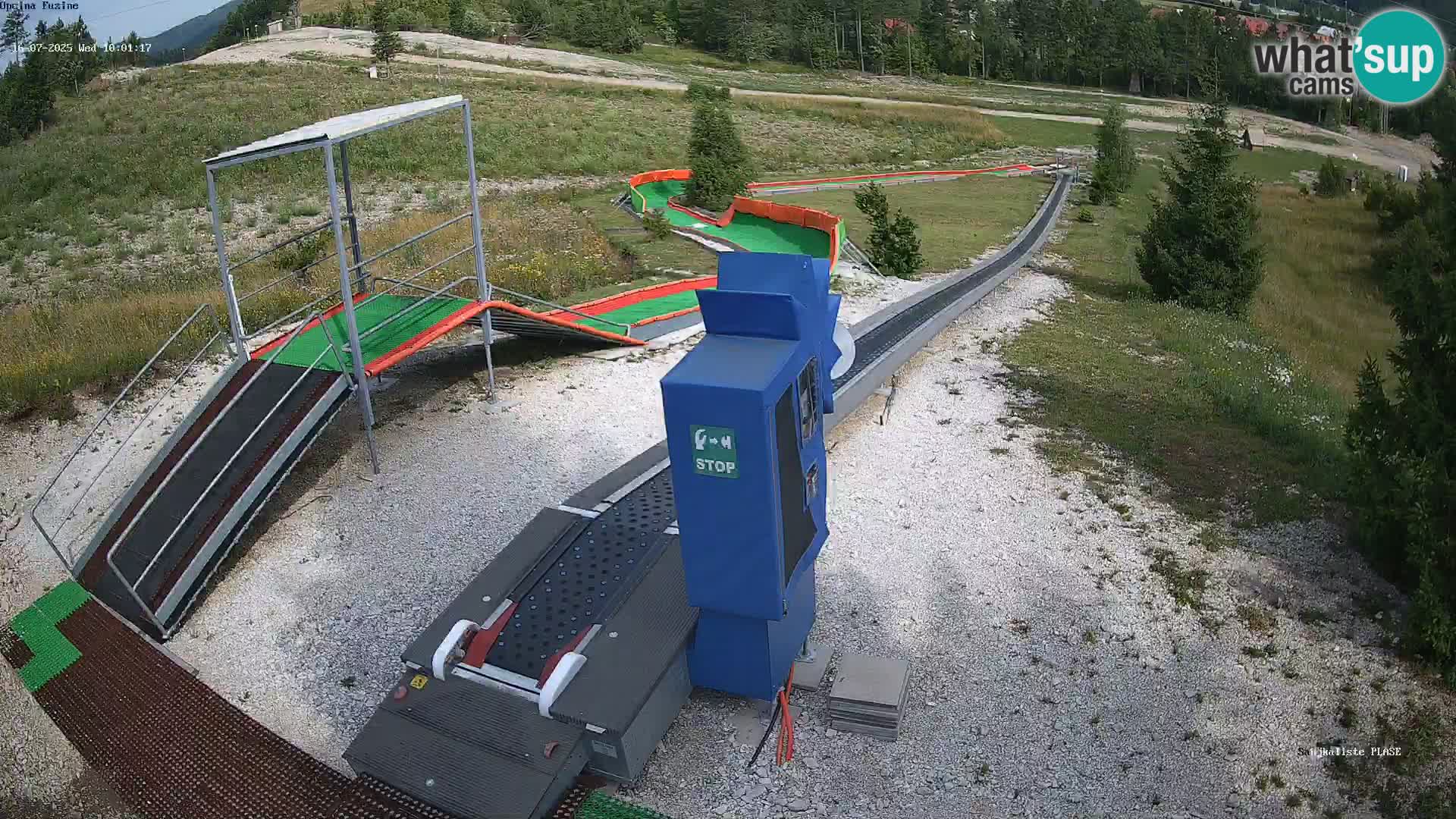 Live Webcam Rodelbahn Fužine – Kroatien