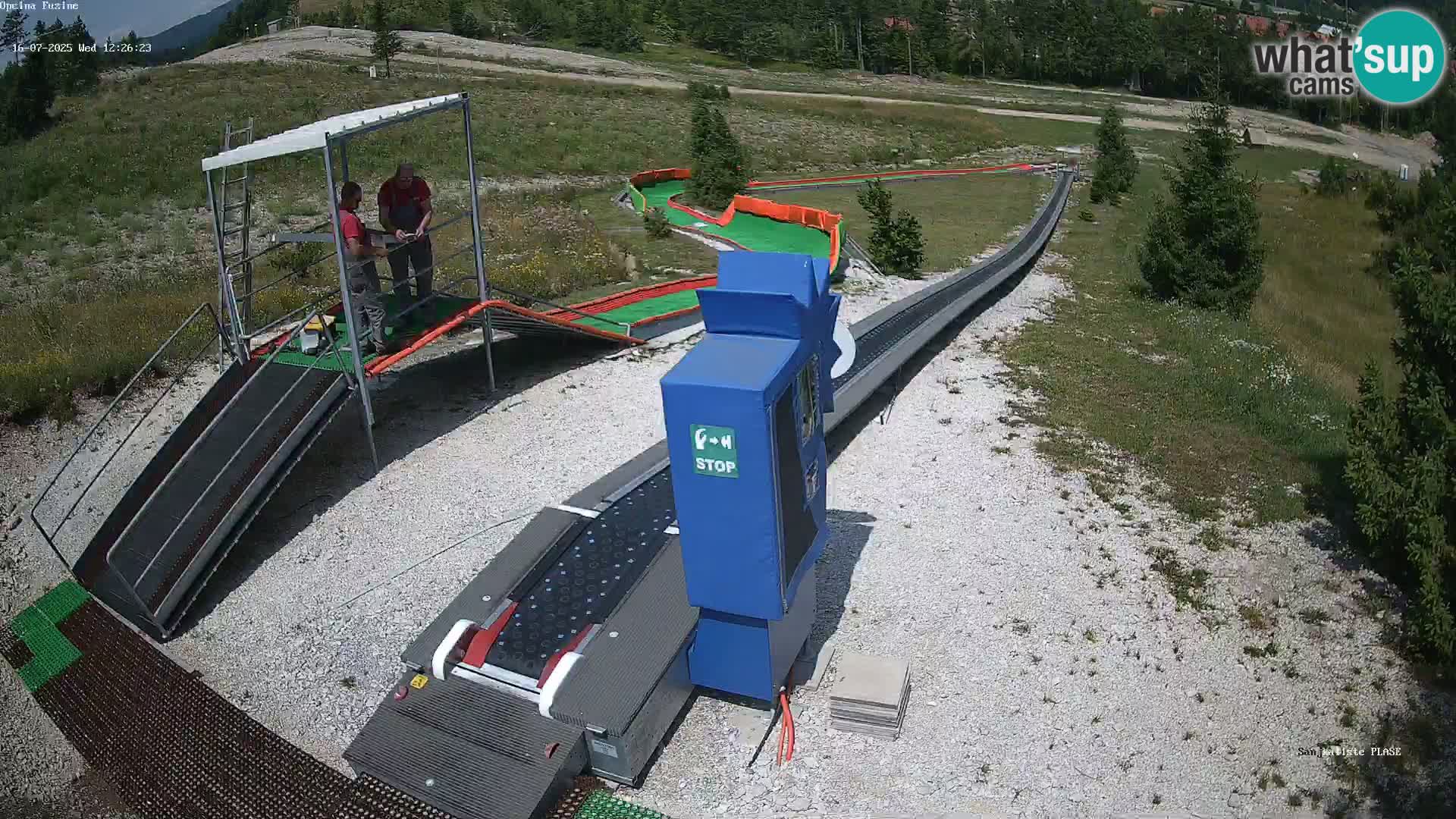 Live Webcam Rodelbahn Fužine – Kroatien