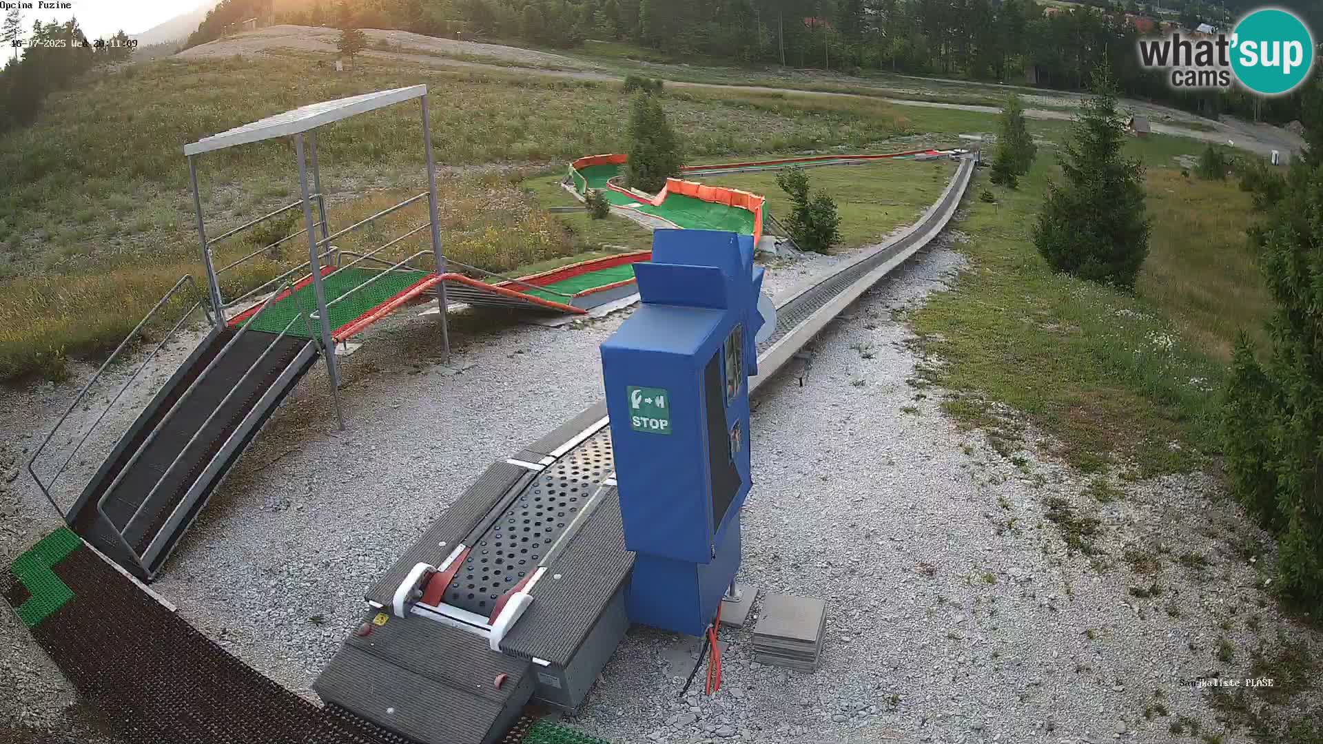 Live Webcam Rodelbahn Fužine – Kroatien