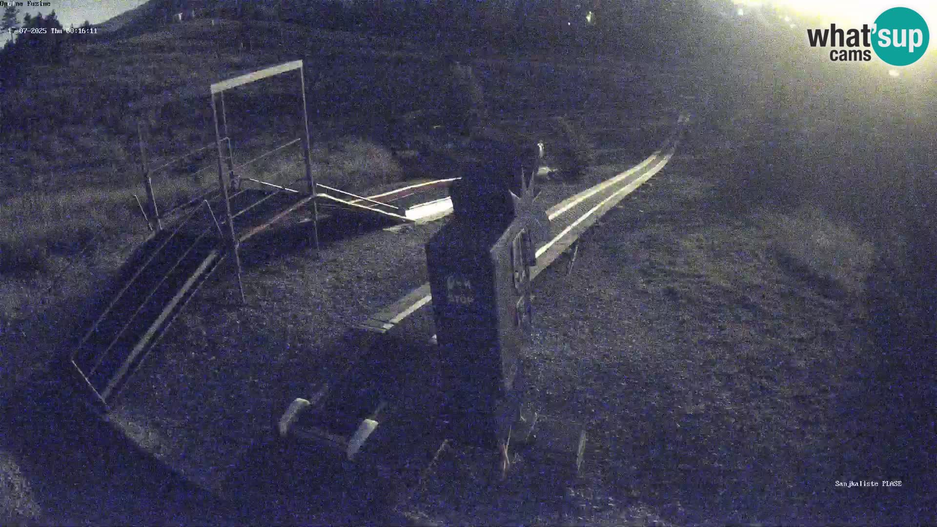 Live webcam Fužine toboggan run – Croatia