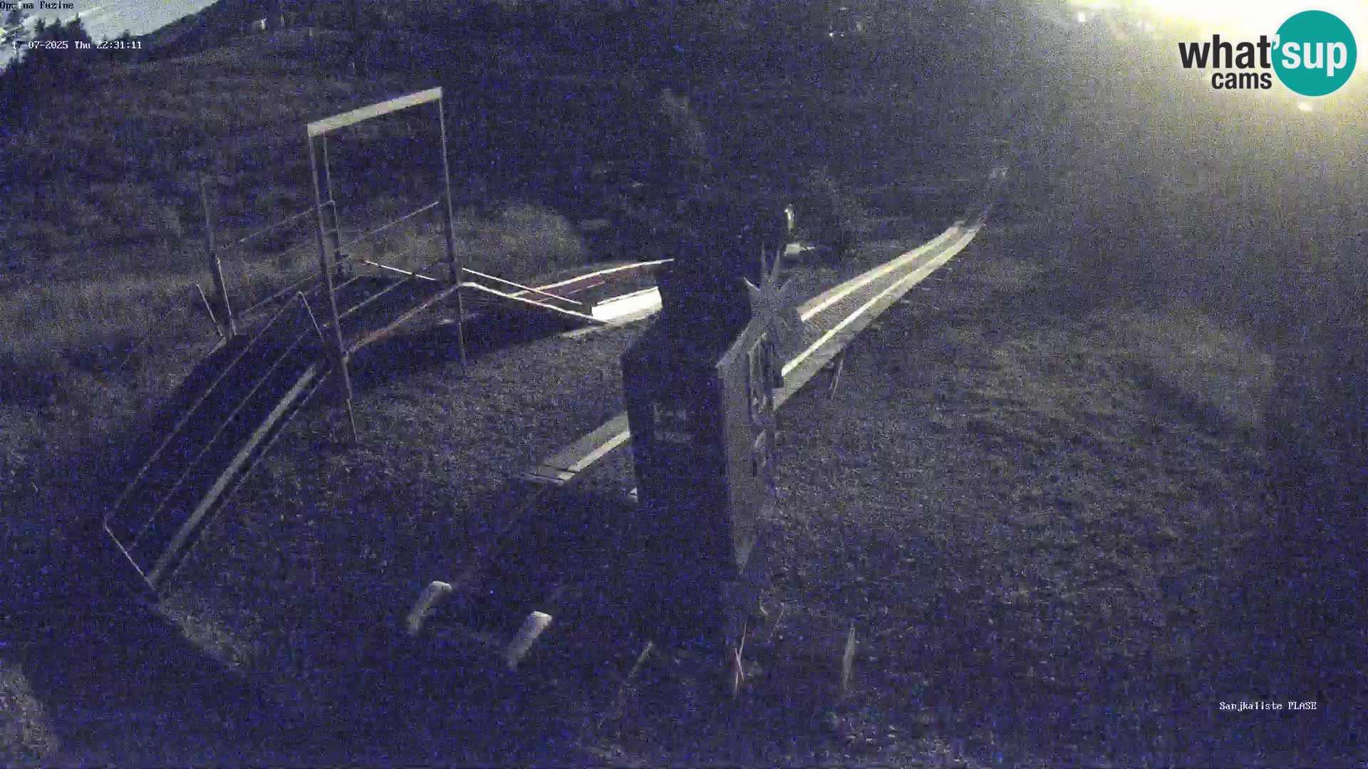 Live webcam Fužine toboggan run – Croatia