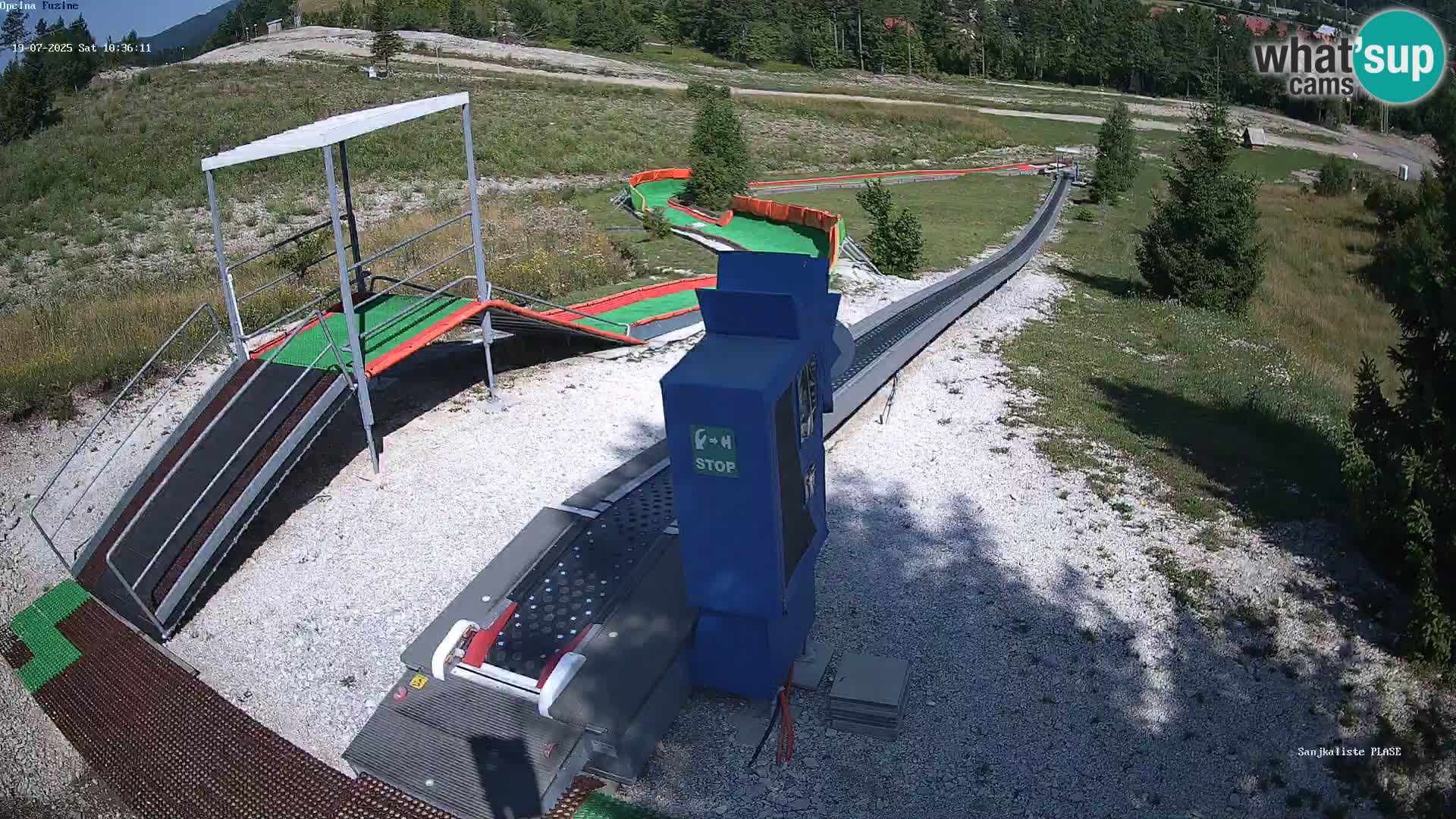 Live Webcam Rodelbahn Fužine – Kroatien
