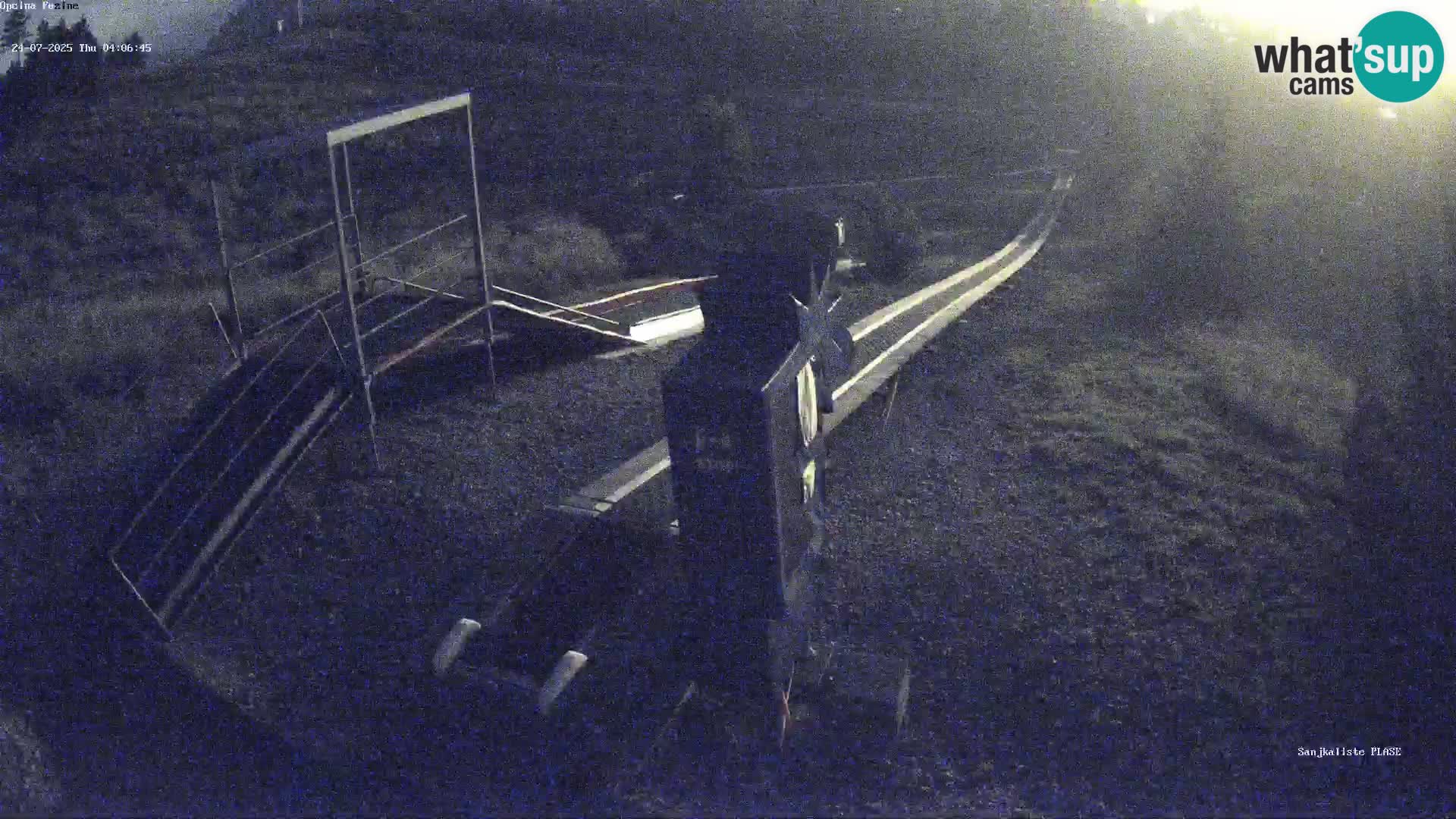 Live webcam Fužine toboggan run – Croatia