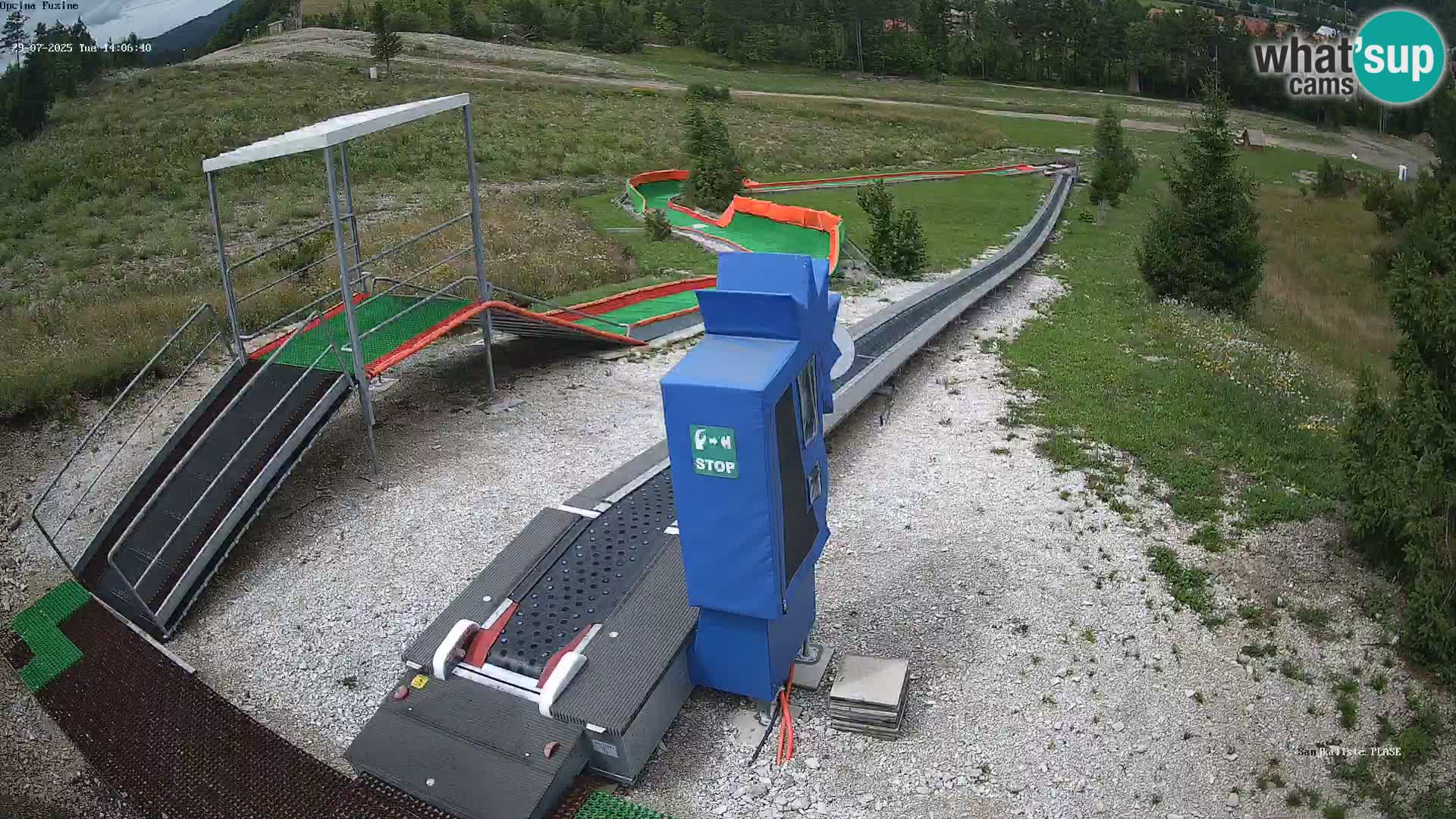 Live Webcam Rodelbahn Fužine – Kroatien