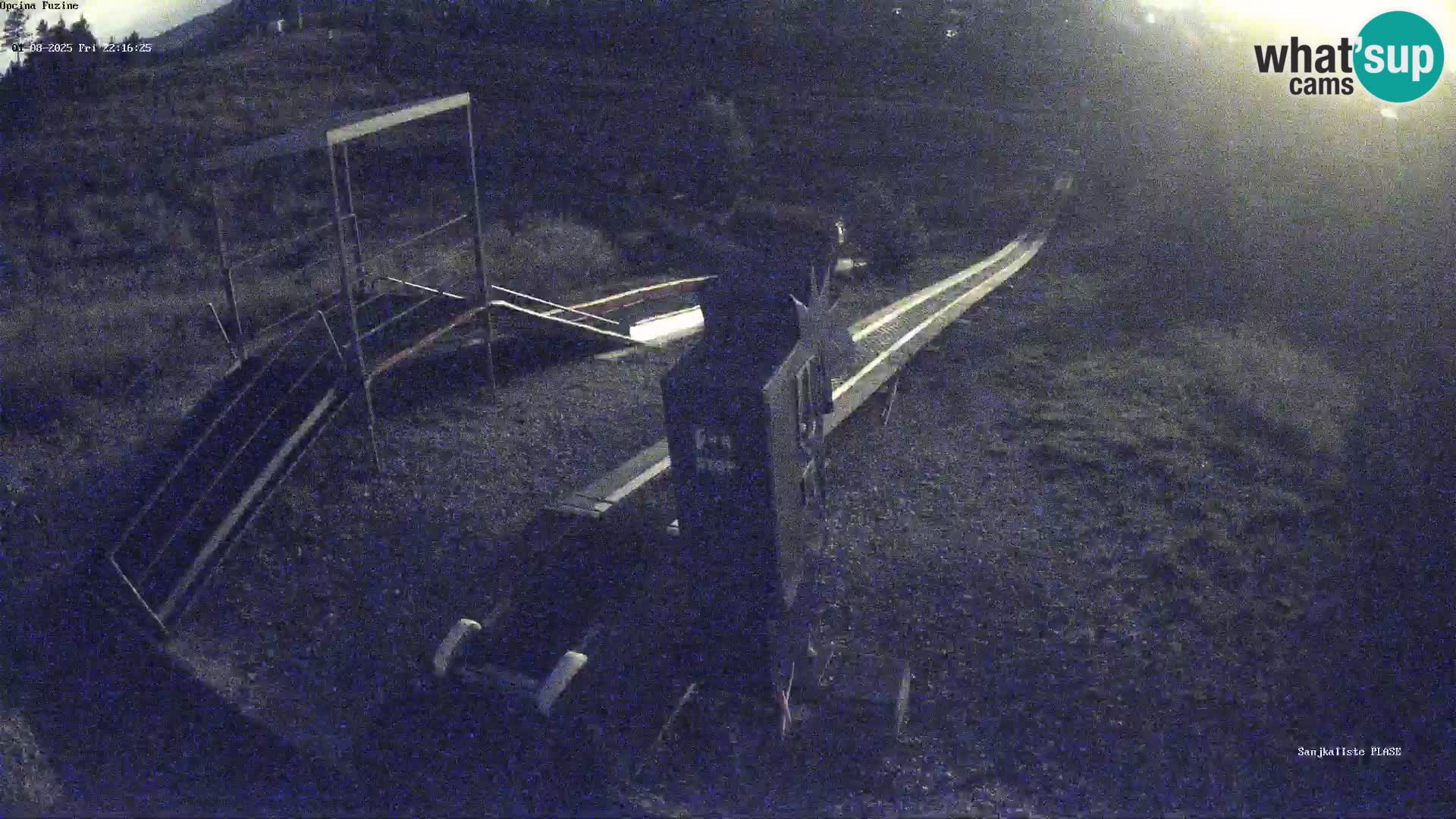 Live webcam Fužine toboggan run – Croatia
